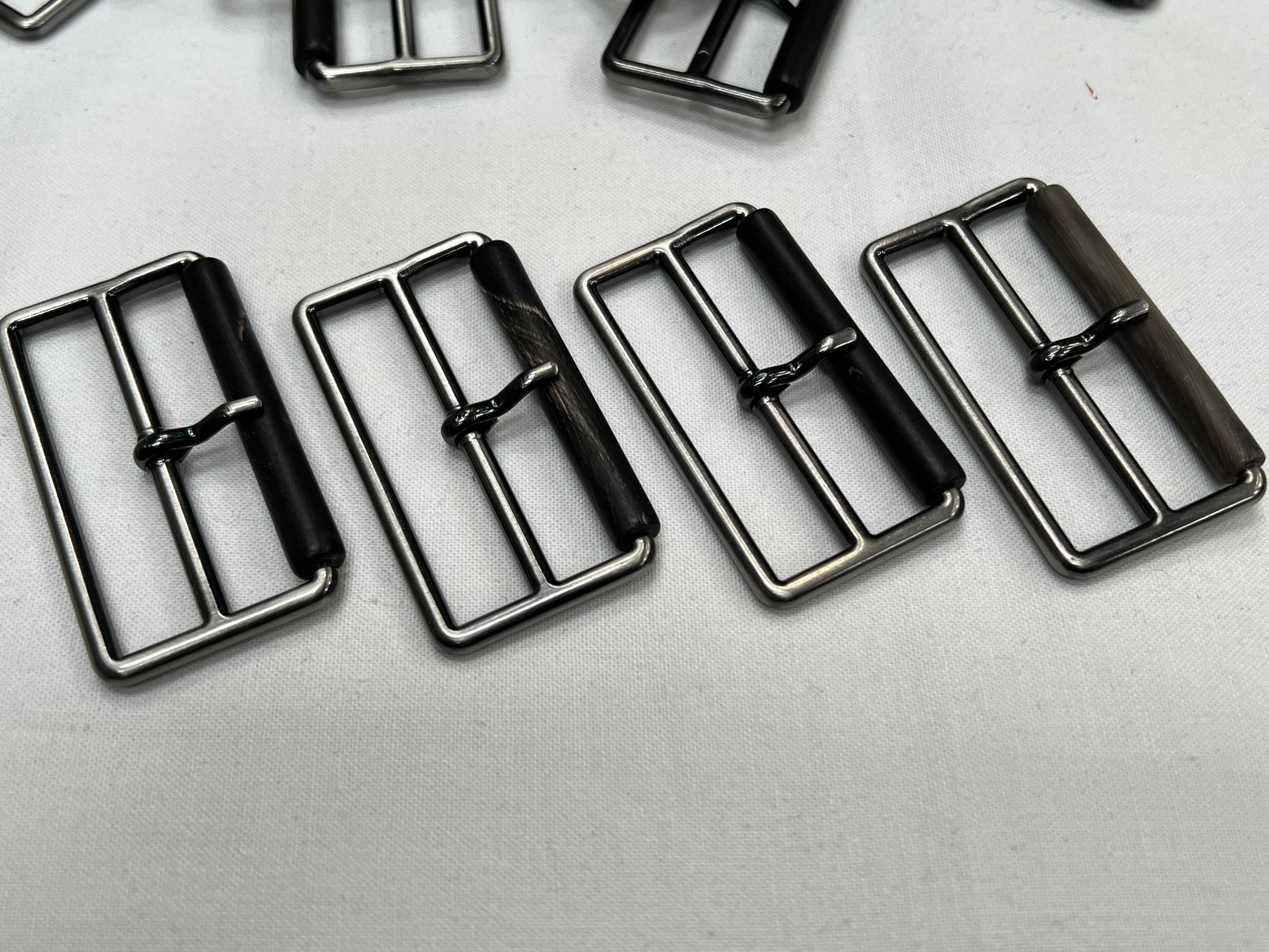 BOUCLE CEINTURE MÉTAL ARGENTÉ 50mmX30mm - My Little Coupon