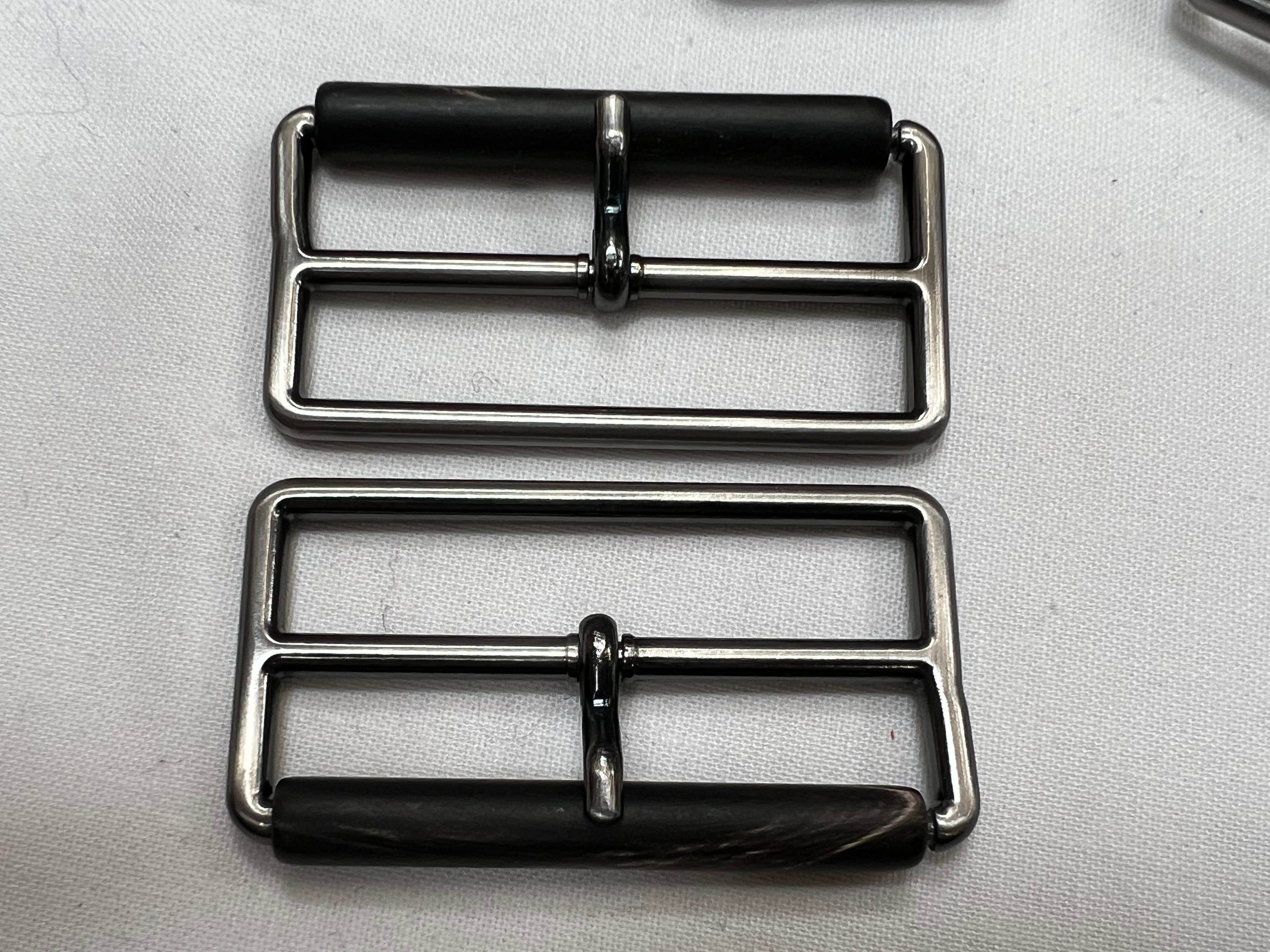 BOUCLE CEINTURE MÉTAL ARGENTÉ 50mmX30mm - My Little Coupon