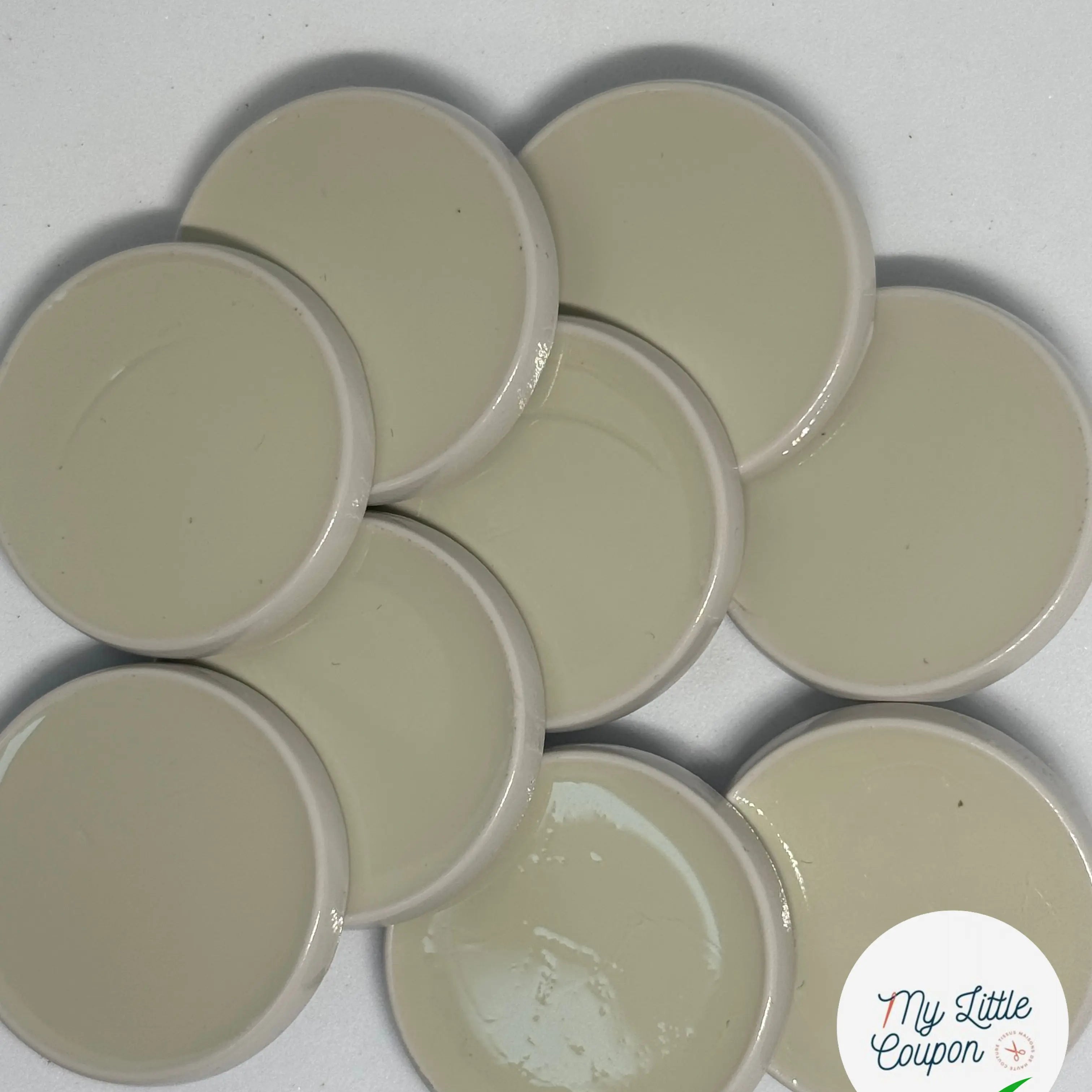 BOUTON À QUEUE MÉTAL VERT D'EAU - My Little Coupon