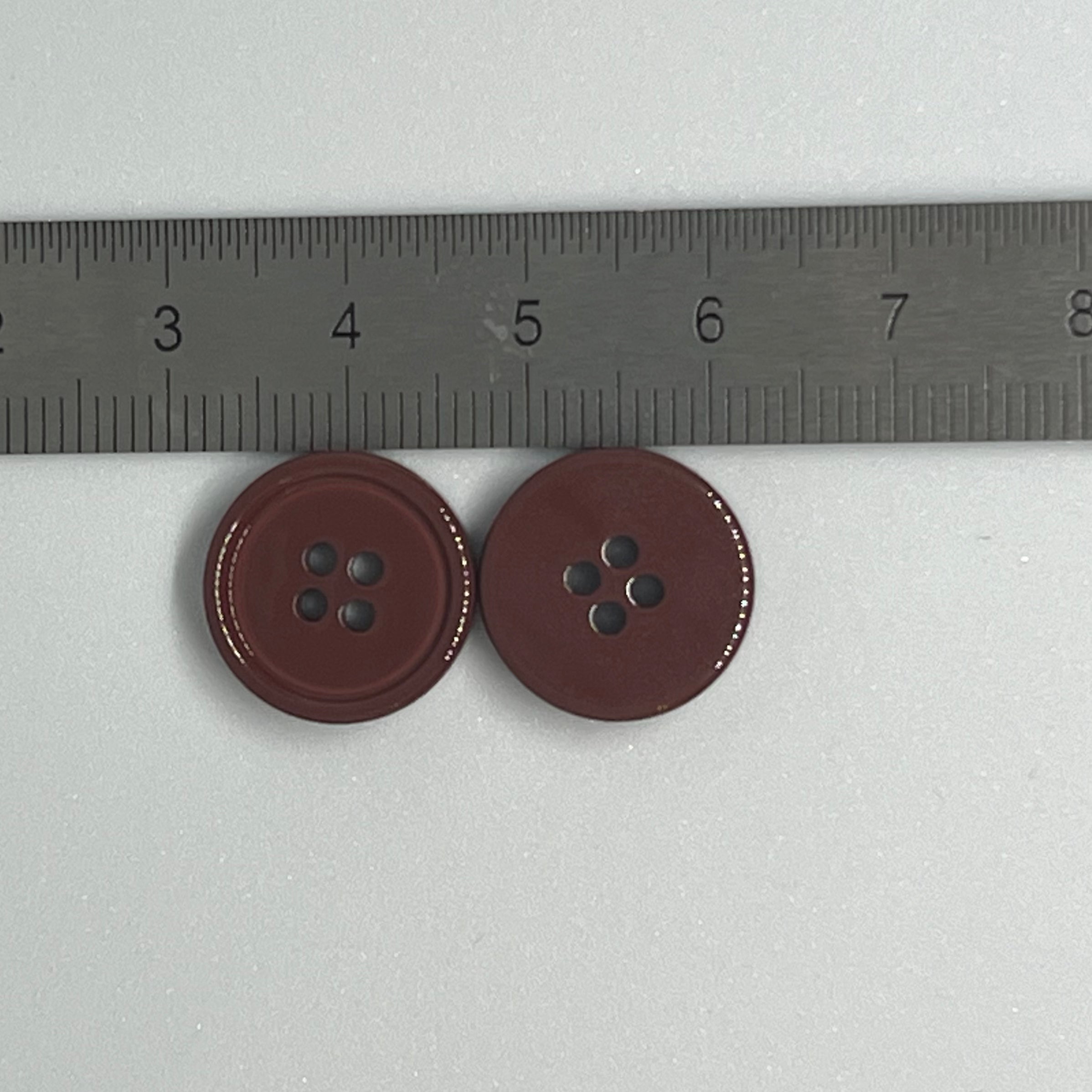 BOUTON CHOCOLAT AU LAIT 15mm - lot de 2 - My Little Coupon