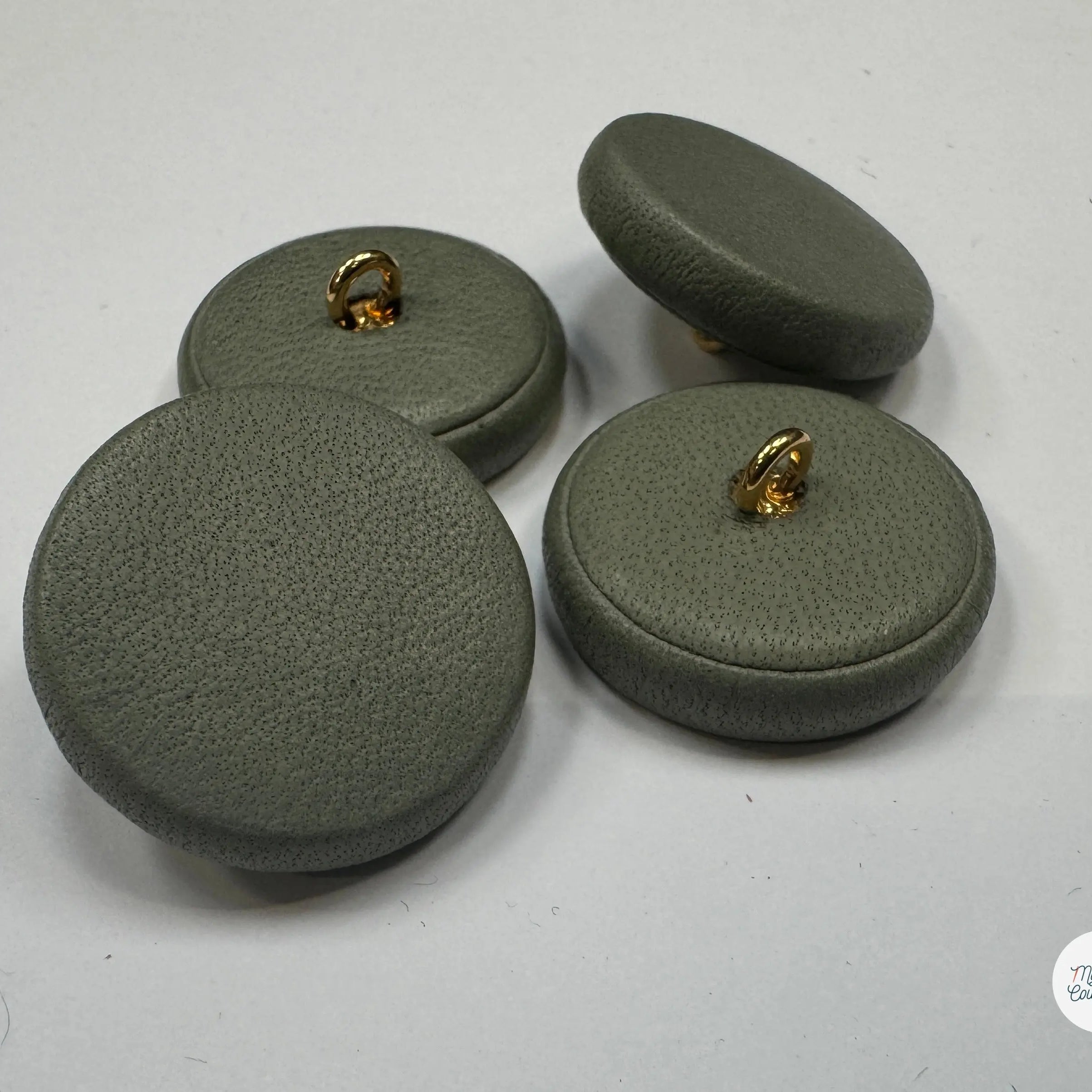 BOUTON CUIR A QUEUE (lot de 2) - My Little Coupon