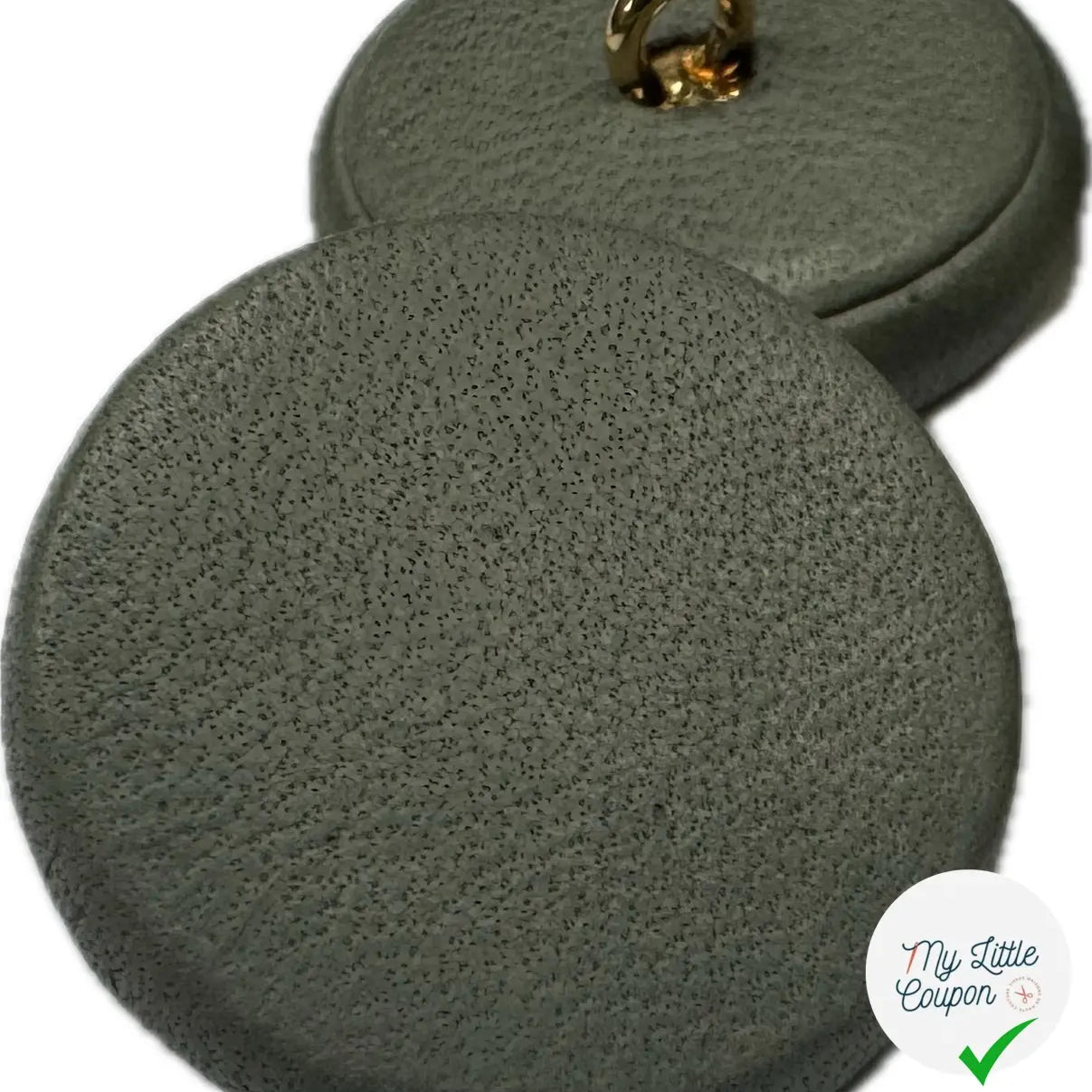 BOUTON CUIR A QUEUE (lot de 2) - My Little Coupon