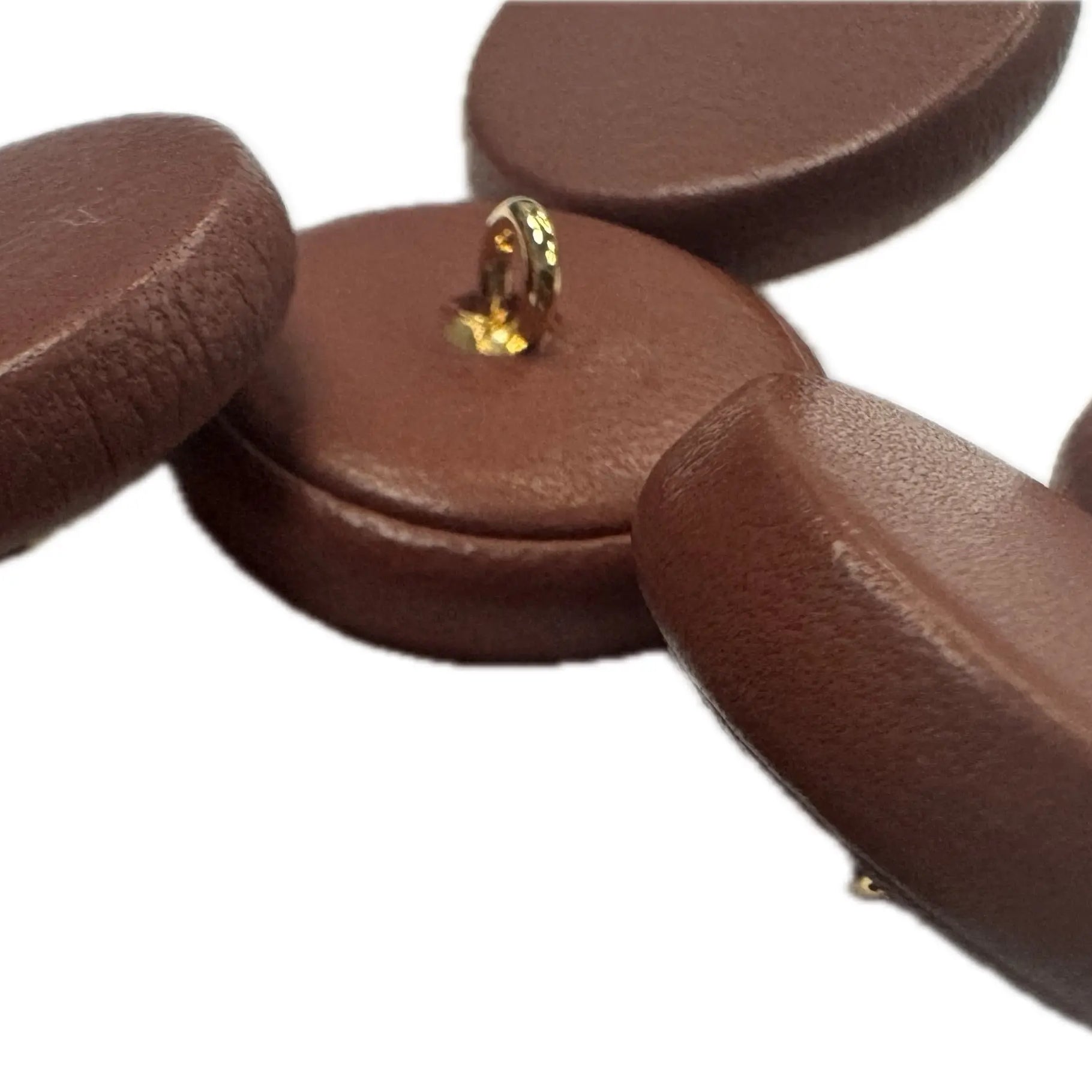 BOUTON CUIR A QUEUE (lot de 2) - My Little Coupon