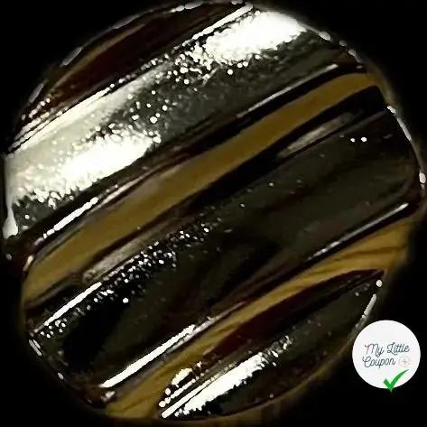 BOUTON MÉTAL GAUFFRÉ - My Little Coupon