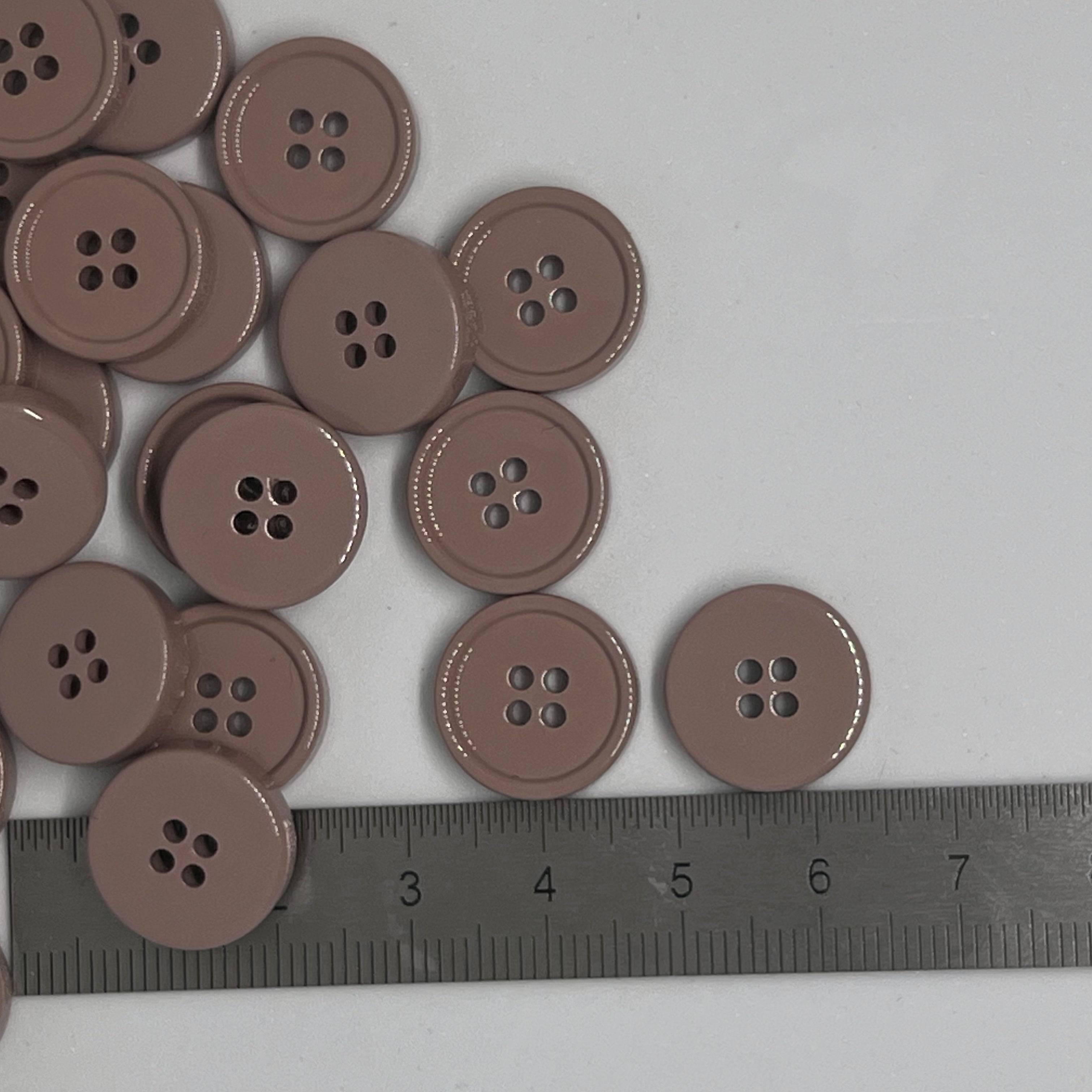 BOUTON EAU DE ROSE 15mm - lot de 2 - My Little Coupon