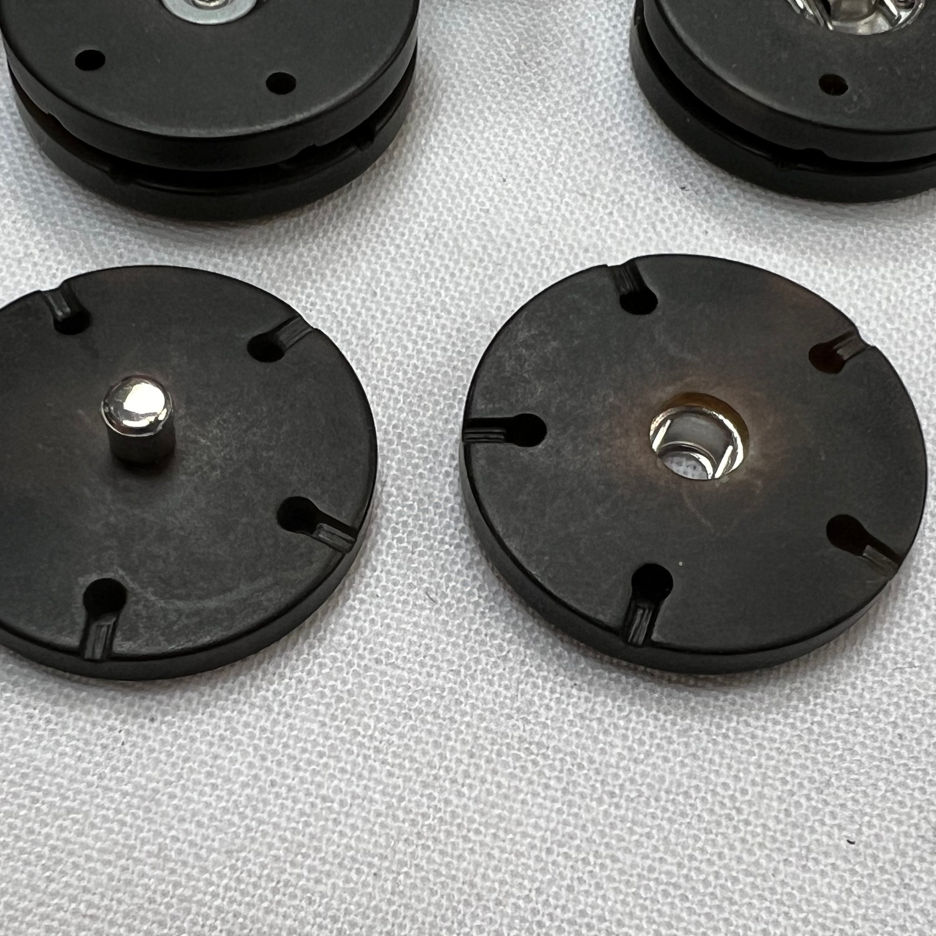 BOUTON PRESSION À COUDRE MARRON (LOT DE 6) - My Little Coupon