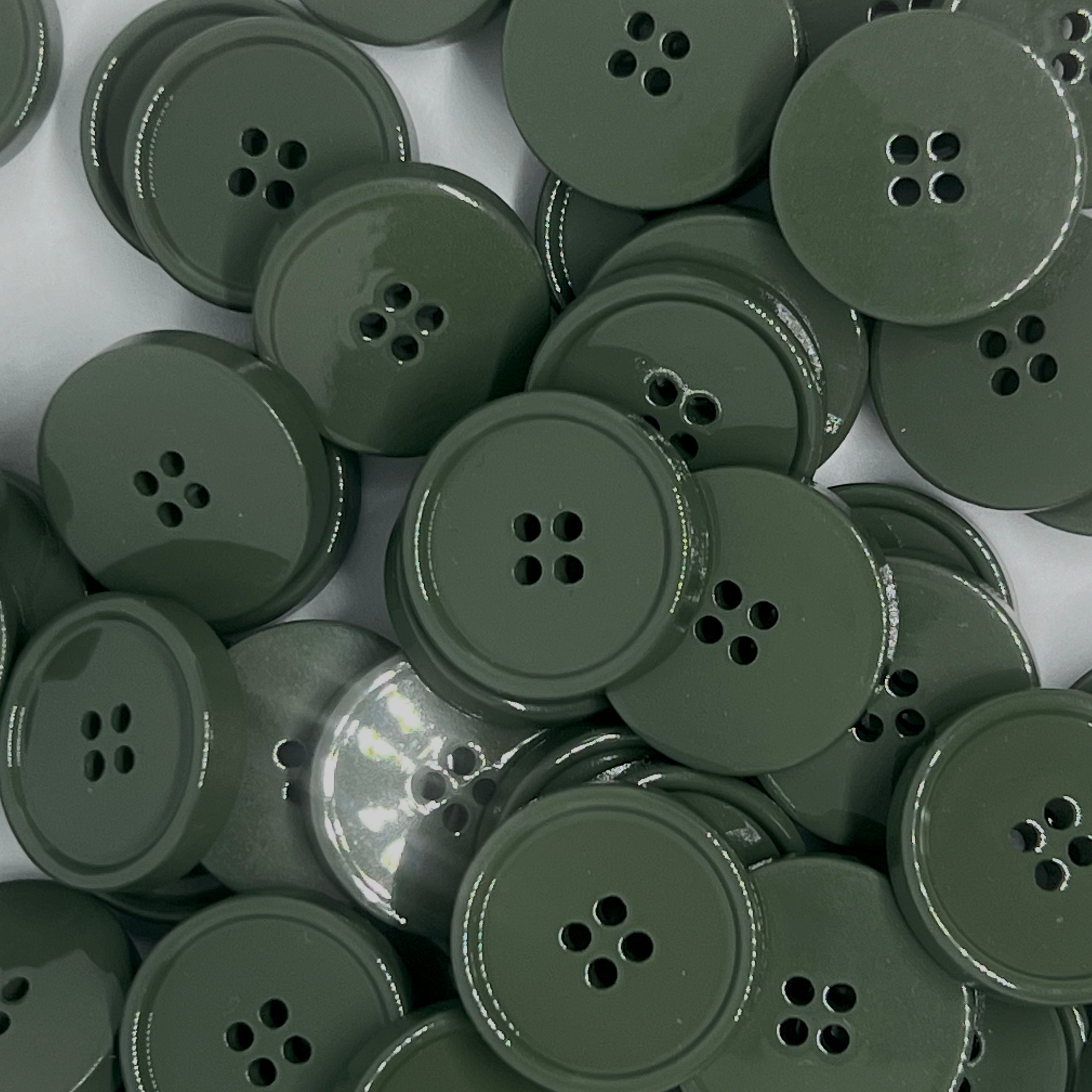 BOUTON VERT 20mm - lot de 2 - My Little Coupon