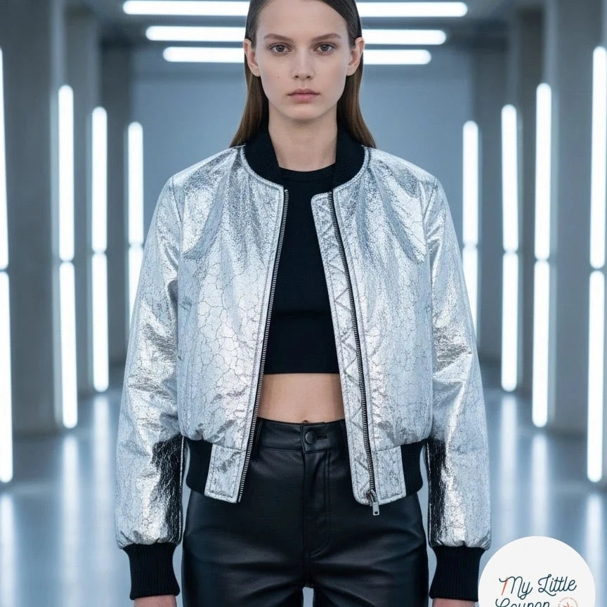 POLYETHYLENE FABRIC ARGENT - My Little Coupon