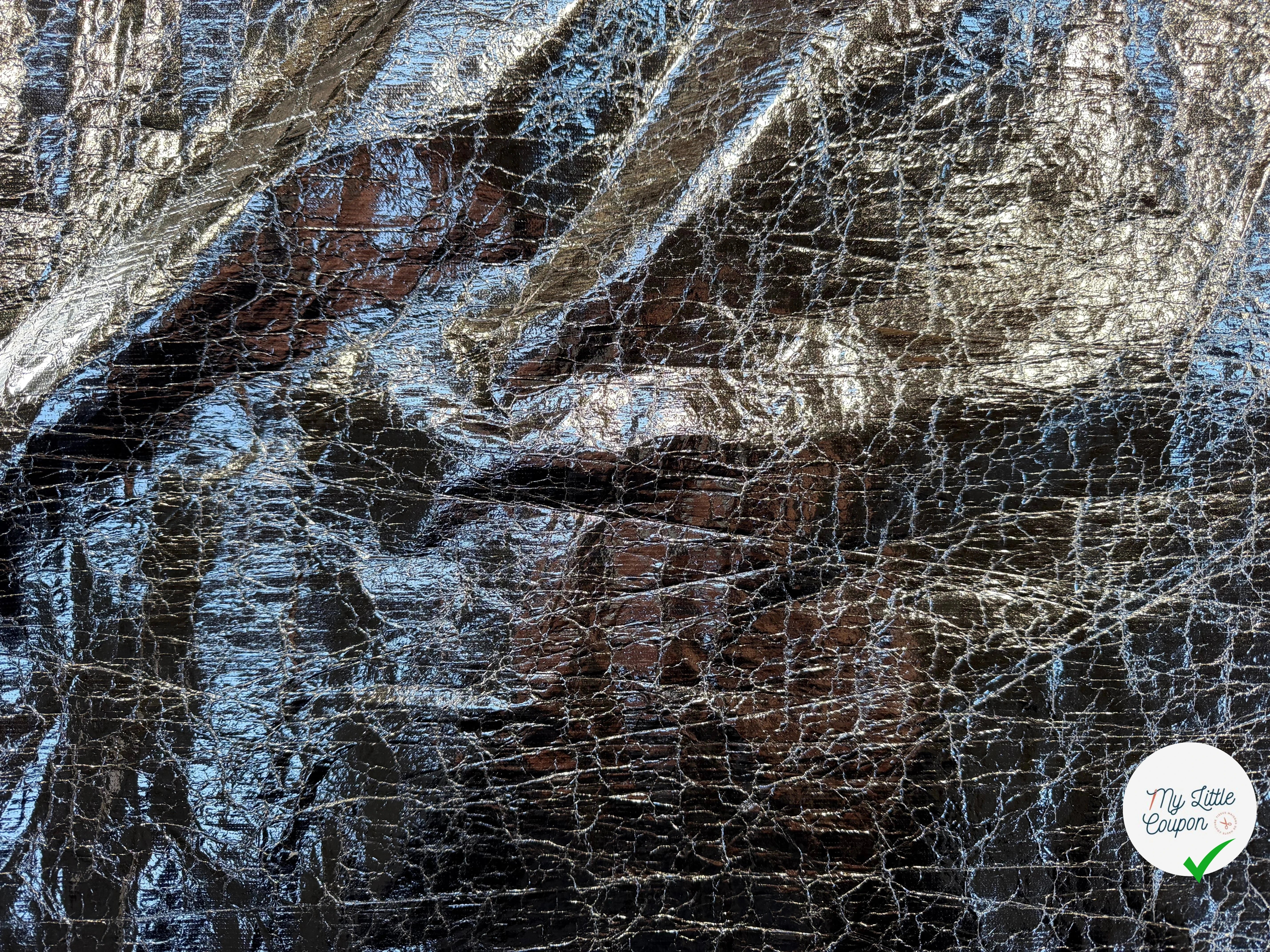 POLYETHYLENE FABRIC ARGENT - My Little Coupon