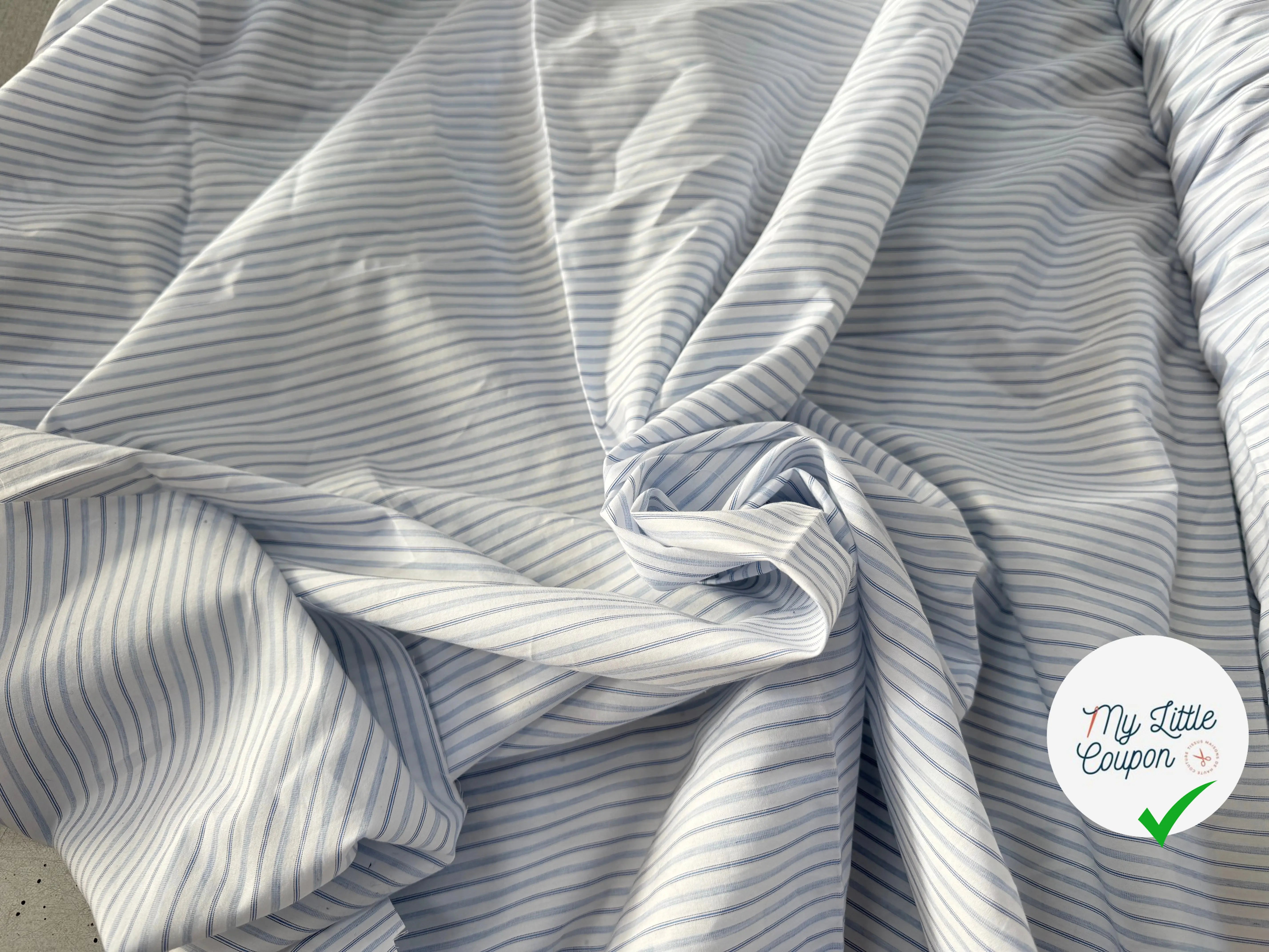 BOX MONTE-CARLO TISSU CHEMISE POPELINE - My Little Coupon