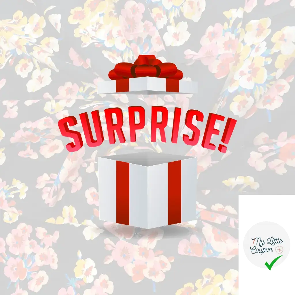 BOX TISSUS SURPRISE - My Little Coupon - tissu - coudre