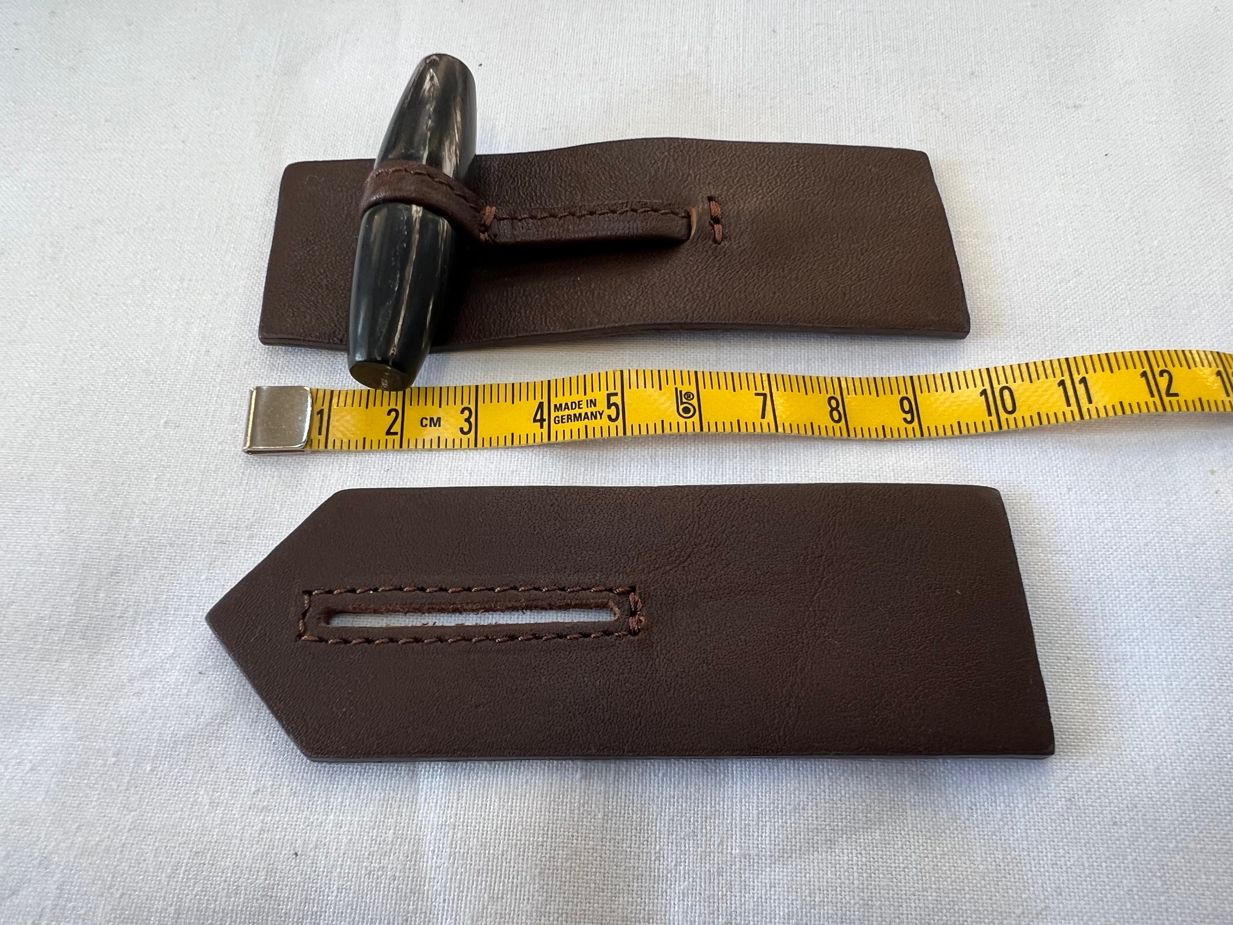 BRANDEBOURG CUIR MARRON - My Little Coupon