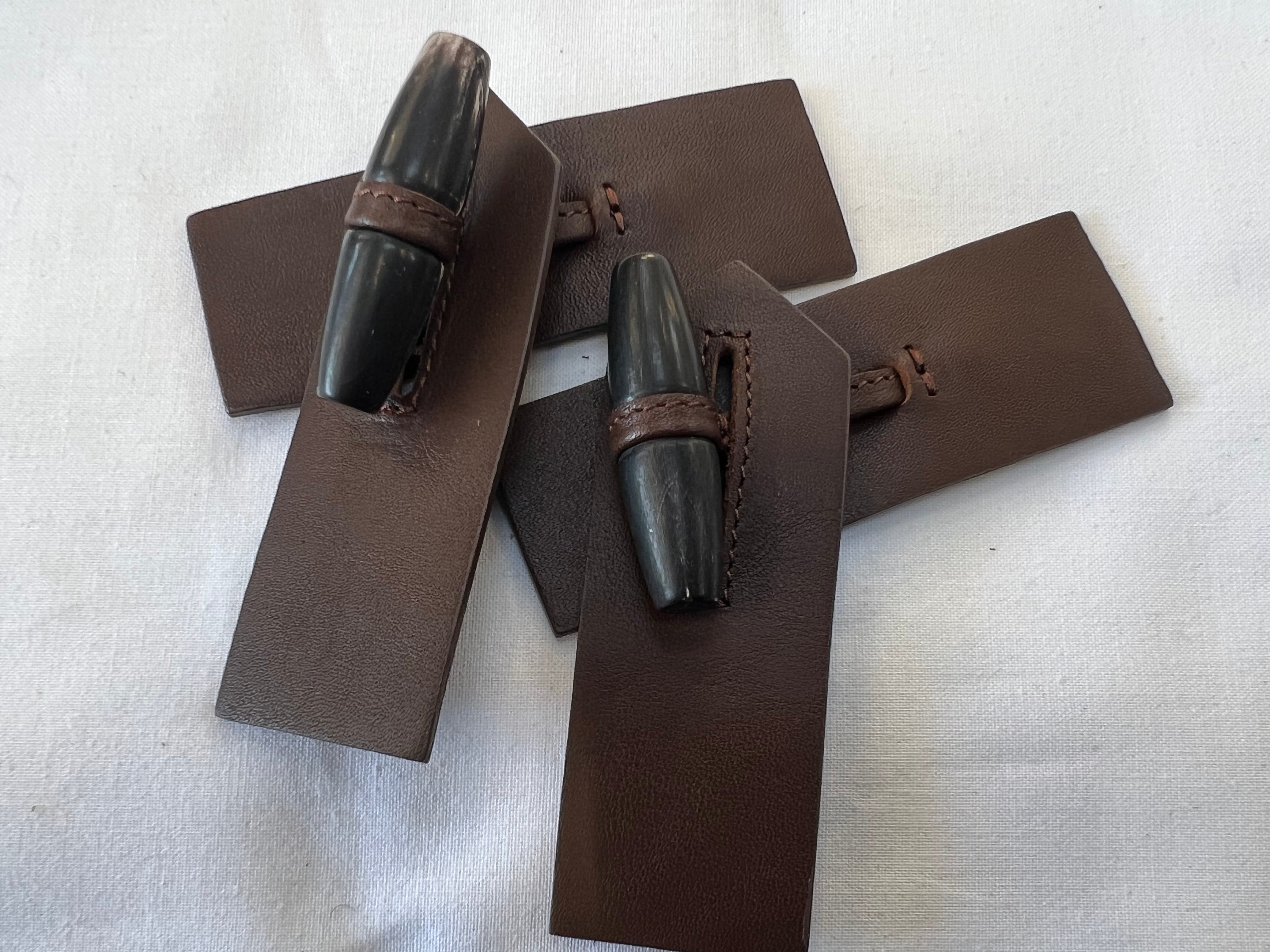 BRANDEBOURG CUIR MARRON - My Little Coupon