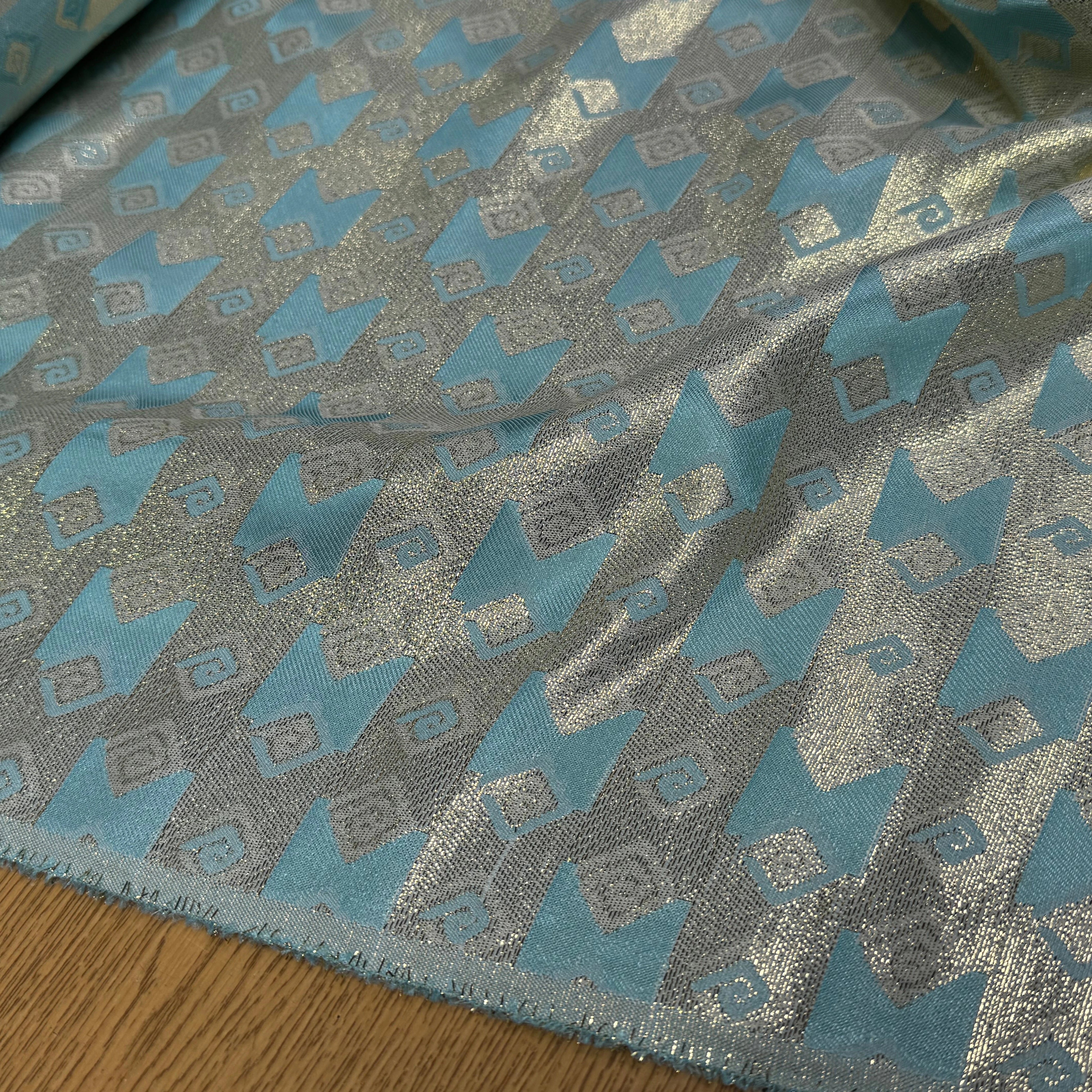 BROCARD ARGENTÉ BABY BLUE - My Little Coupon