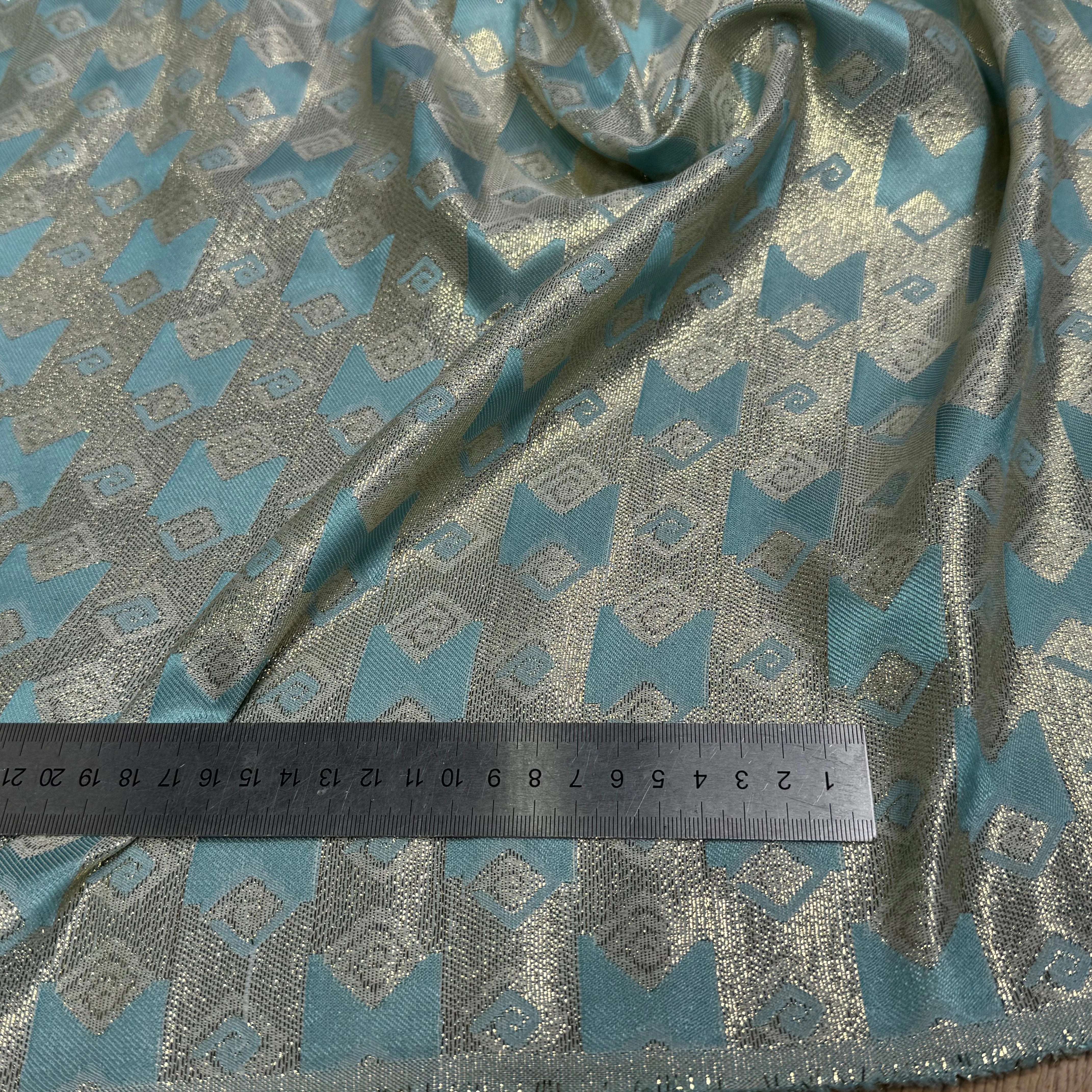 BROCARD ARGENTÉ BABY BLUE - My Little Coupon