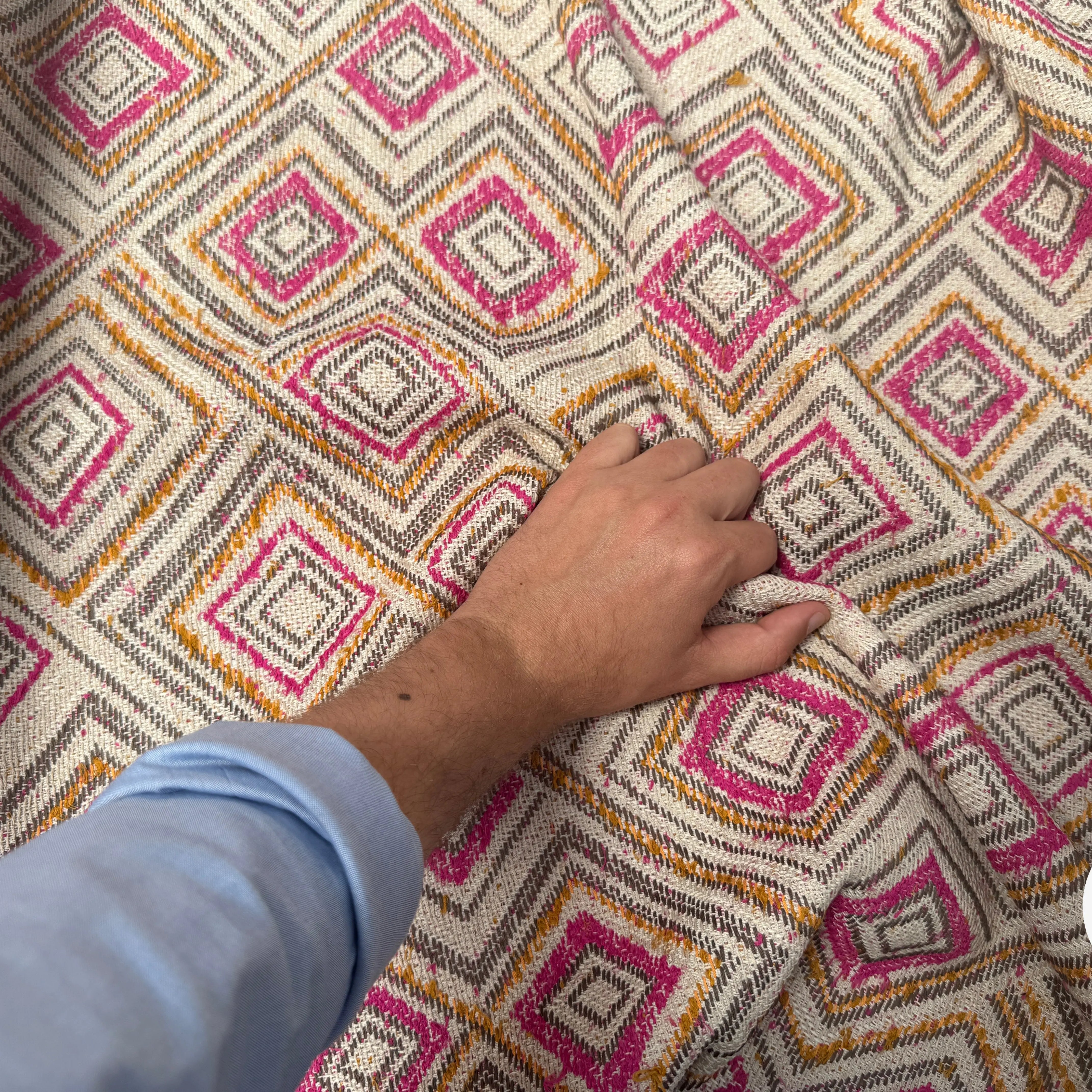 BROCARD DE COTON LOSANGES - My Little Coupon