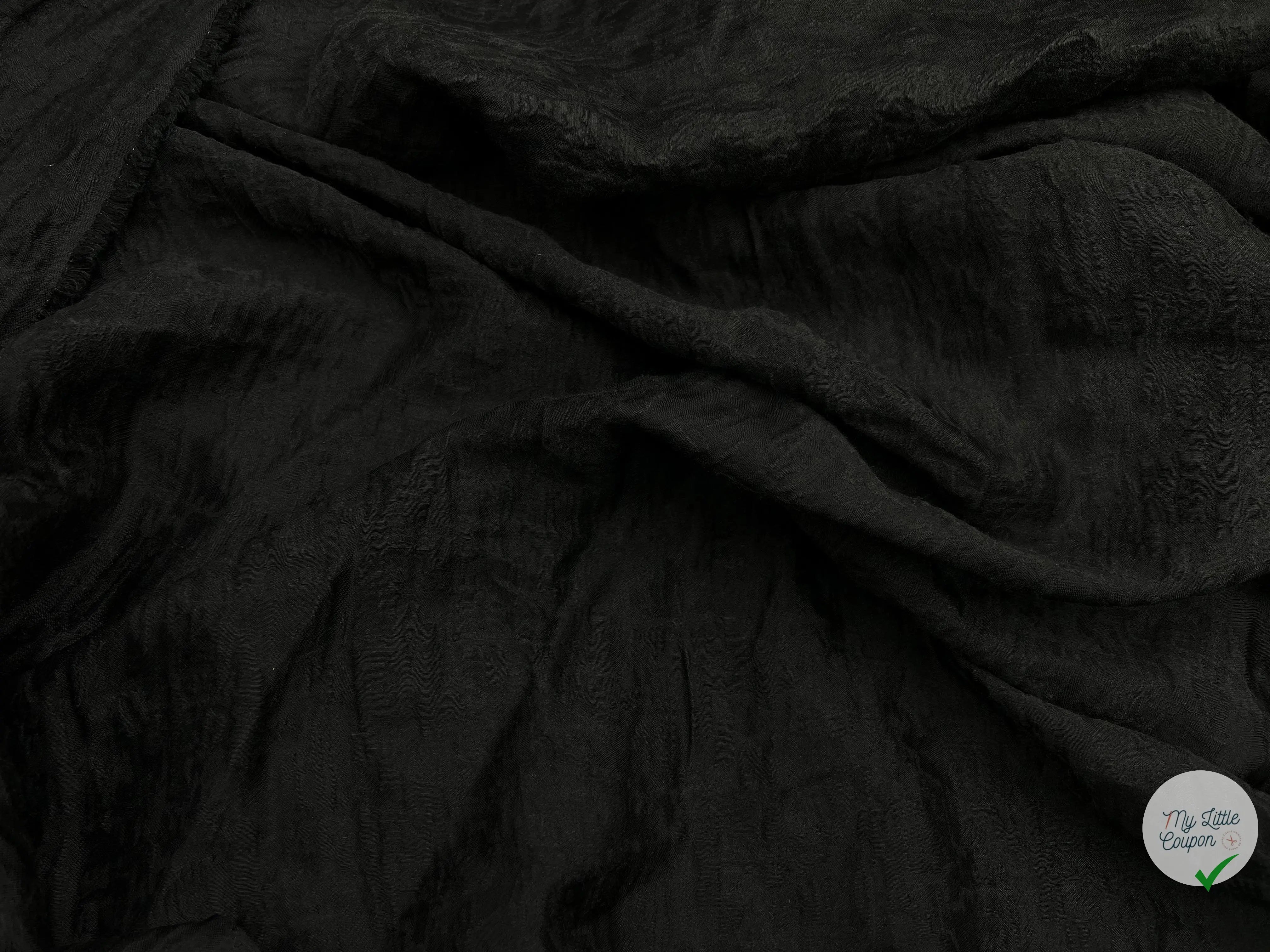 BROCHĂ JACQUARD NOIR - My Little Coupon - tissu - coudre