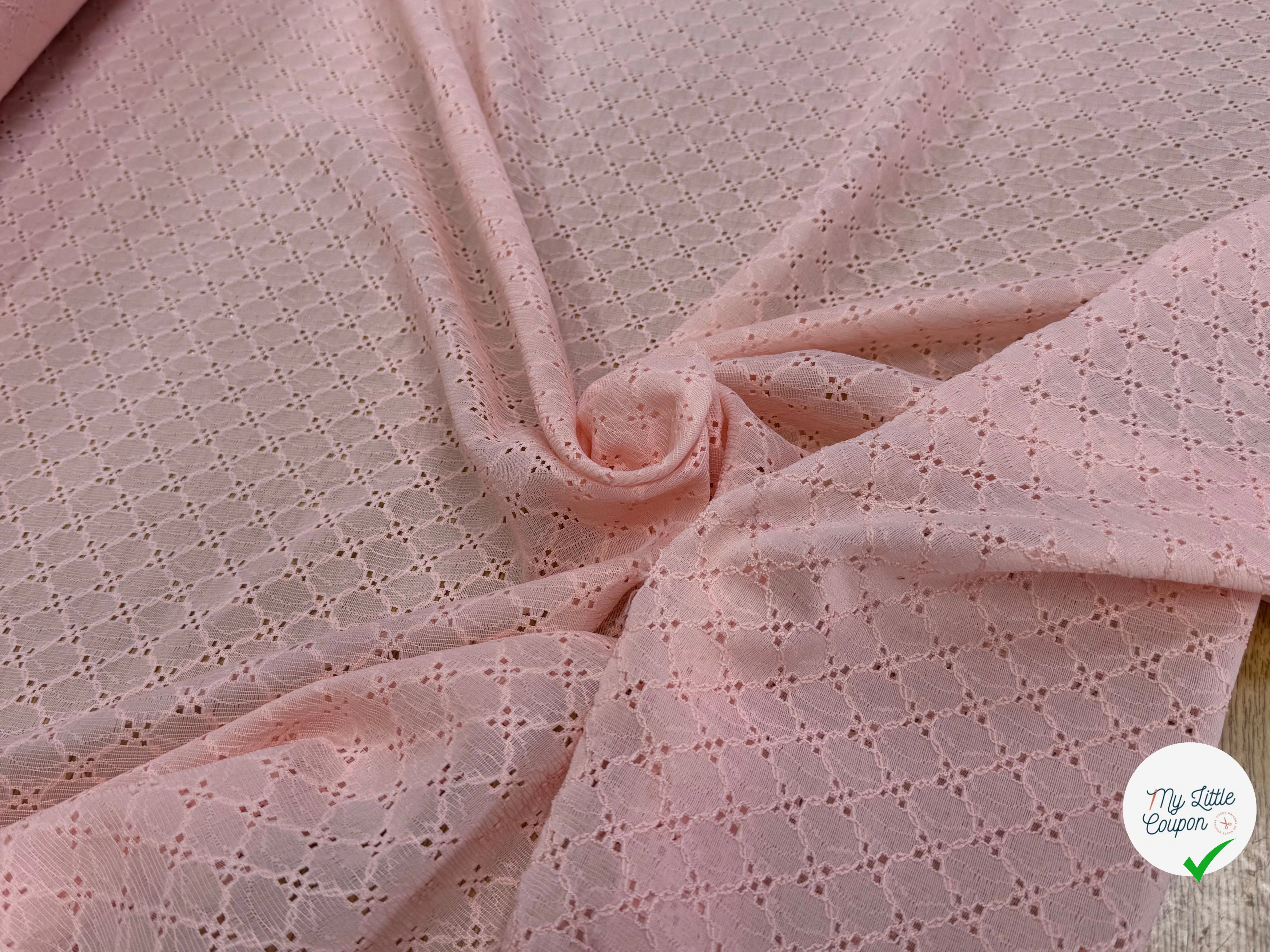 BRODERIE ANGLAISE ROSE - My Little Coupon