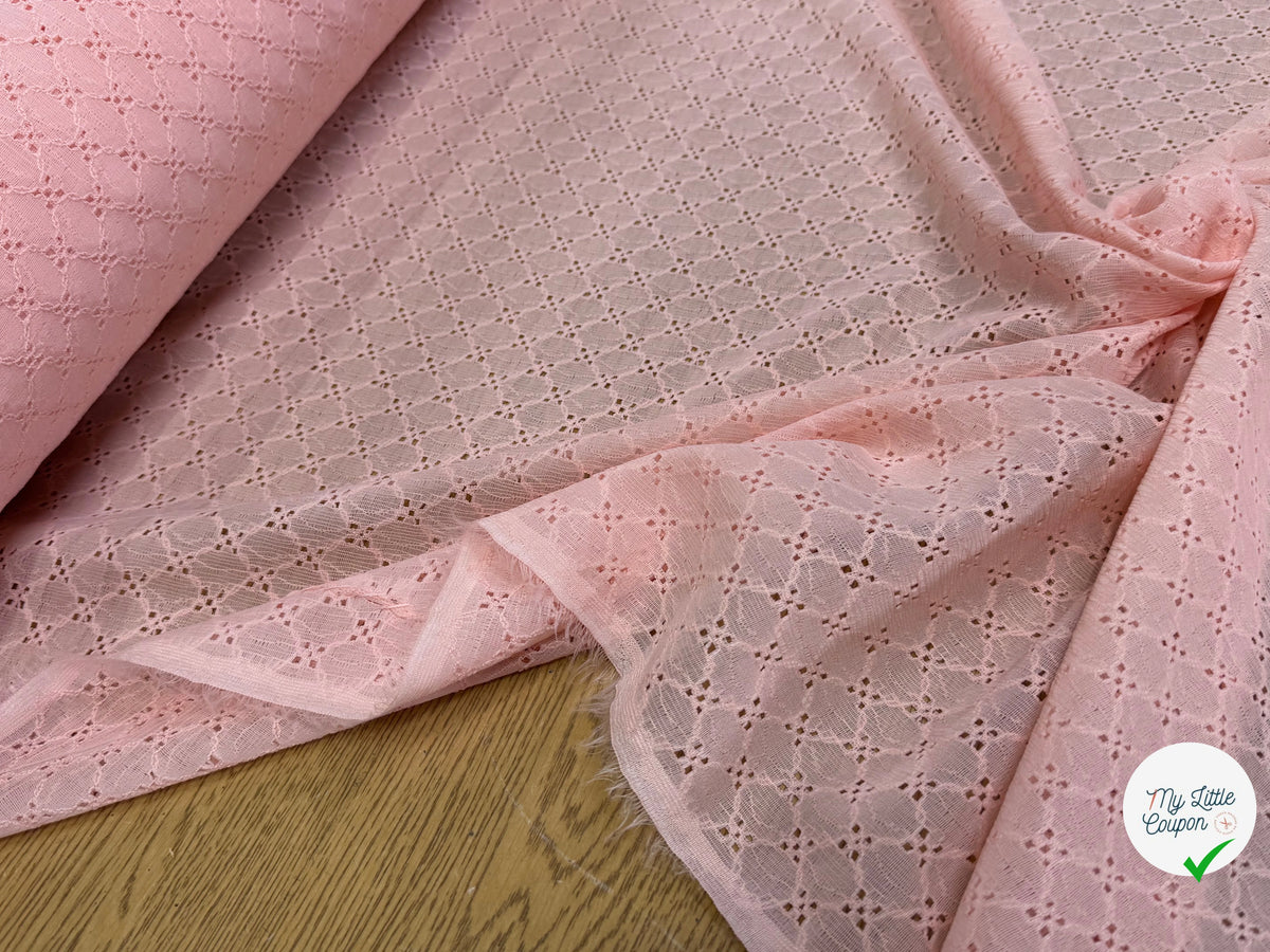 BRODERIE ANGLAISE ROSE - My Little Coupon