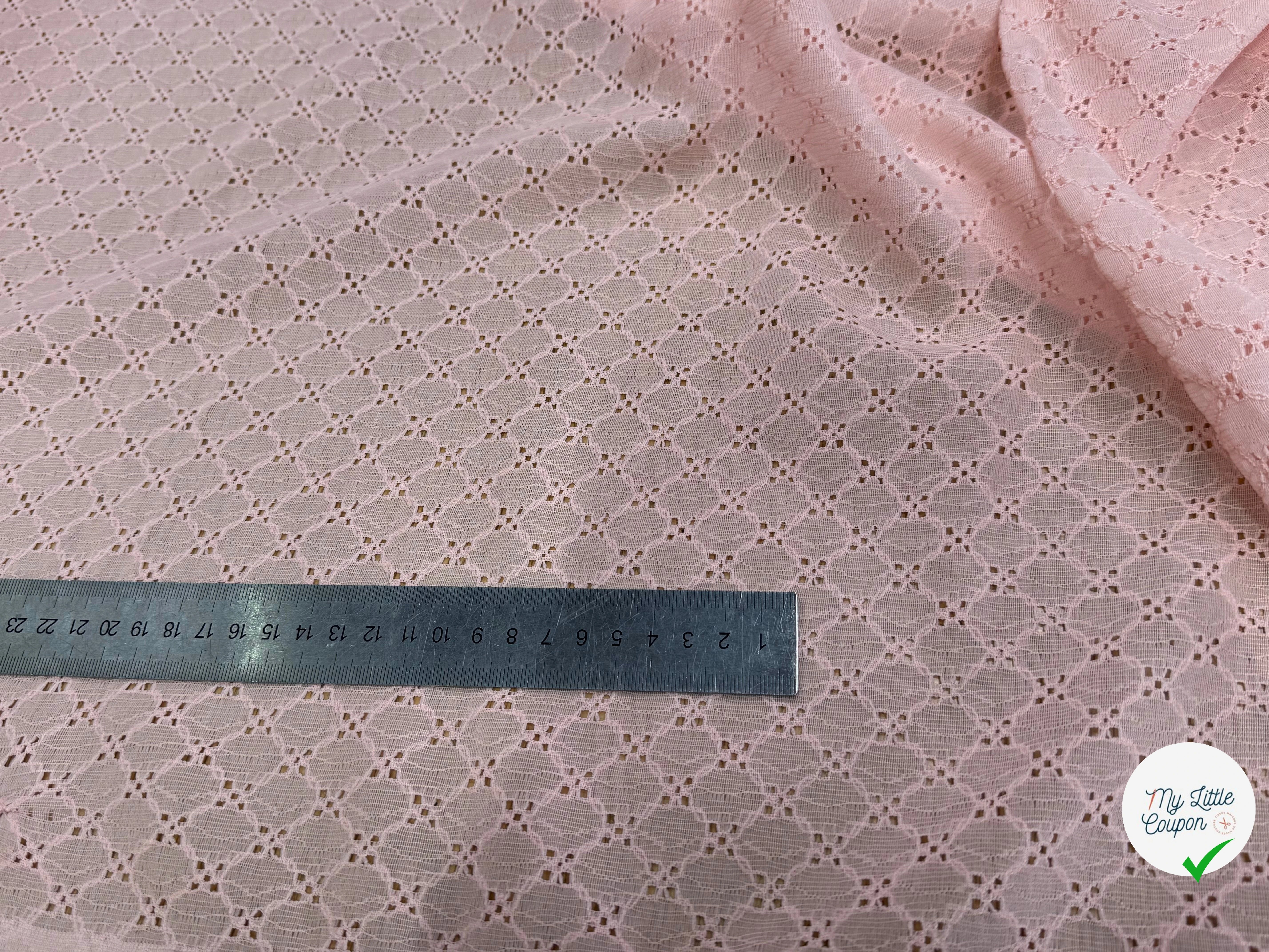 BRODERIE ANGLAISE ROSE - My Little Coupon