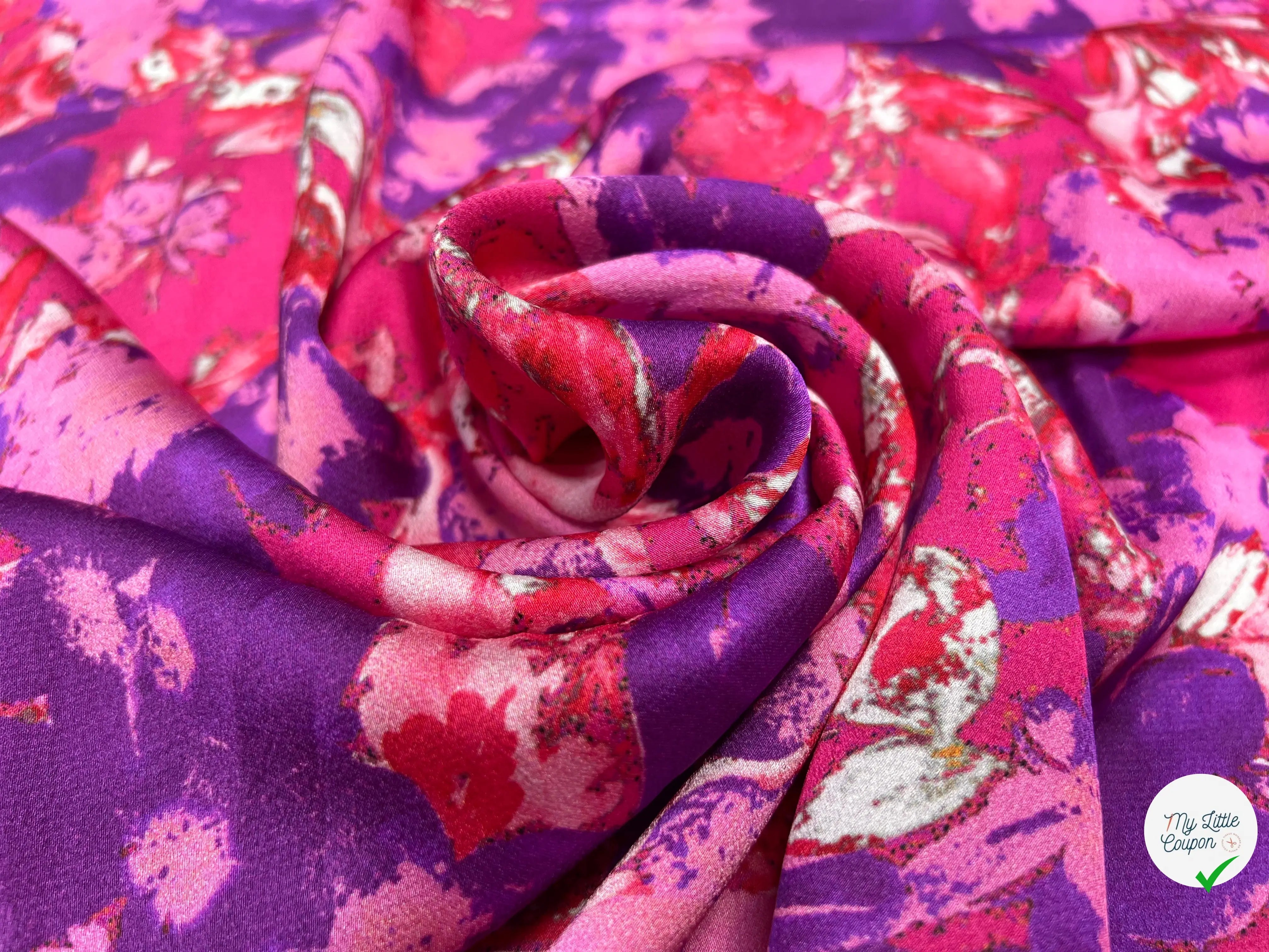 BUBBLE CREPE PINK & RED SUGAR - My Little Coupon