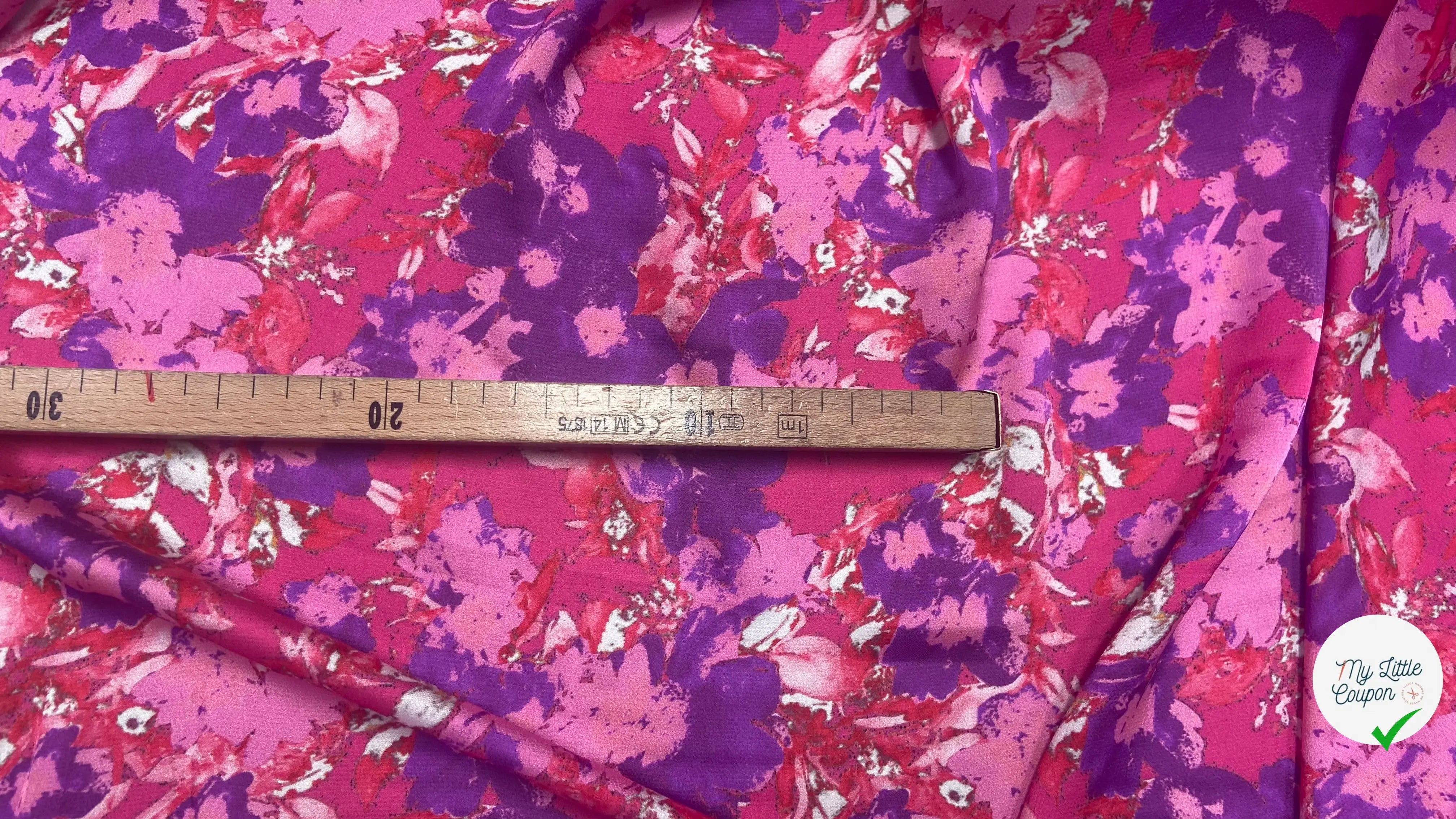 BUBBLE CREPE PINK & RED SUGAR - My Little Coupon