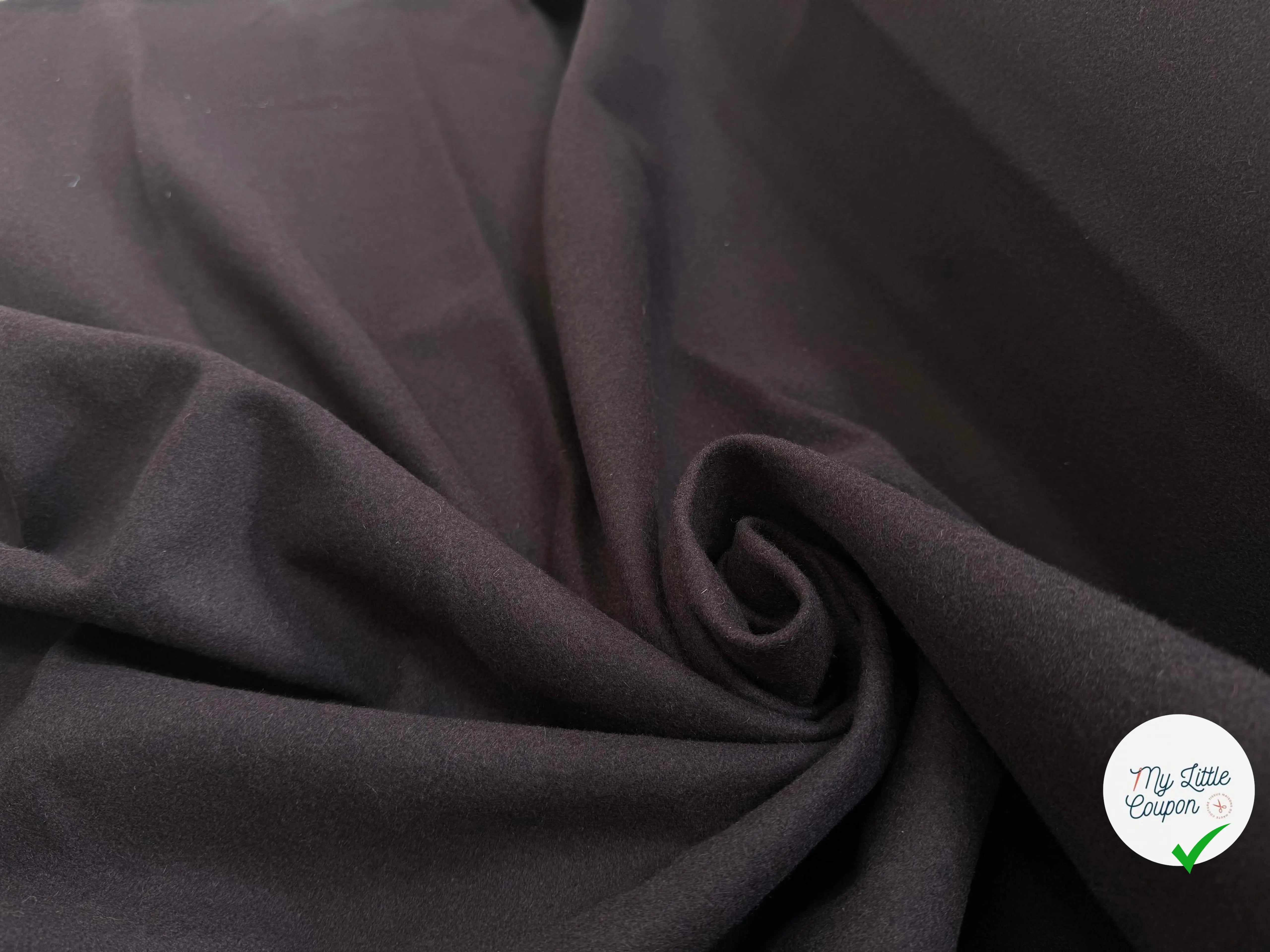 CABAN AUBERGINE MARRON 80% LAINE VIERGE - My Little Coupon