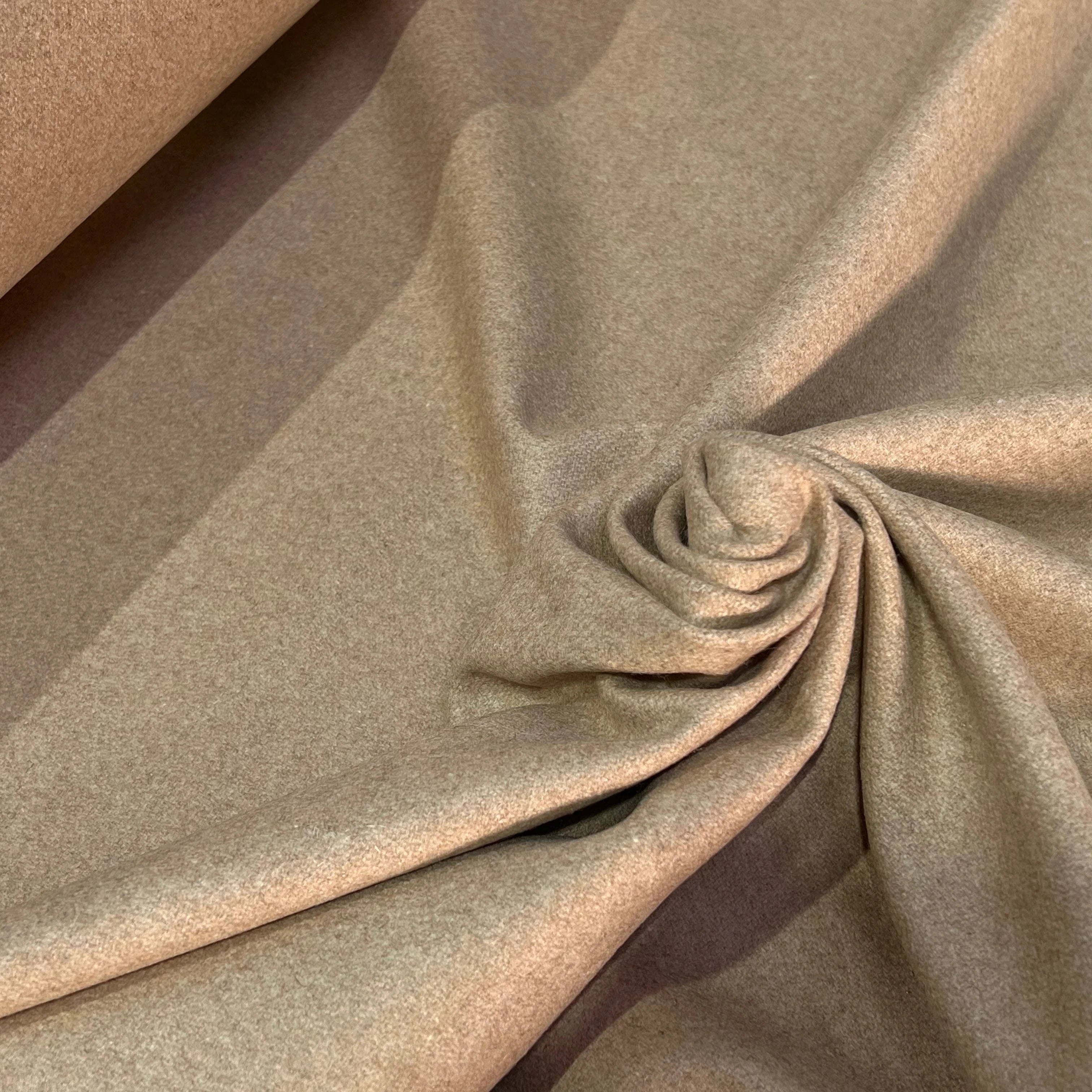 CABAN DE LAINE BEIGE CHAMOIS - My Little Coupon