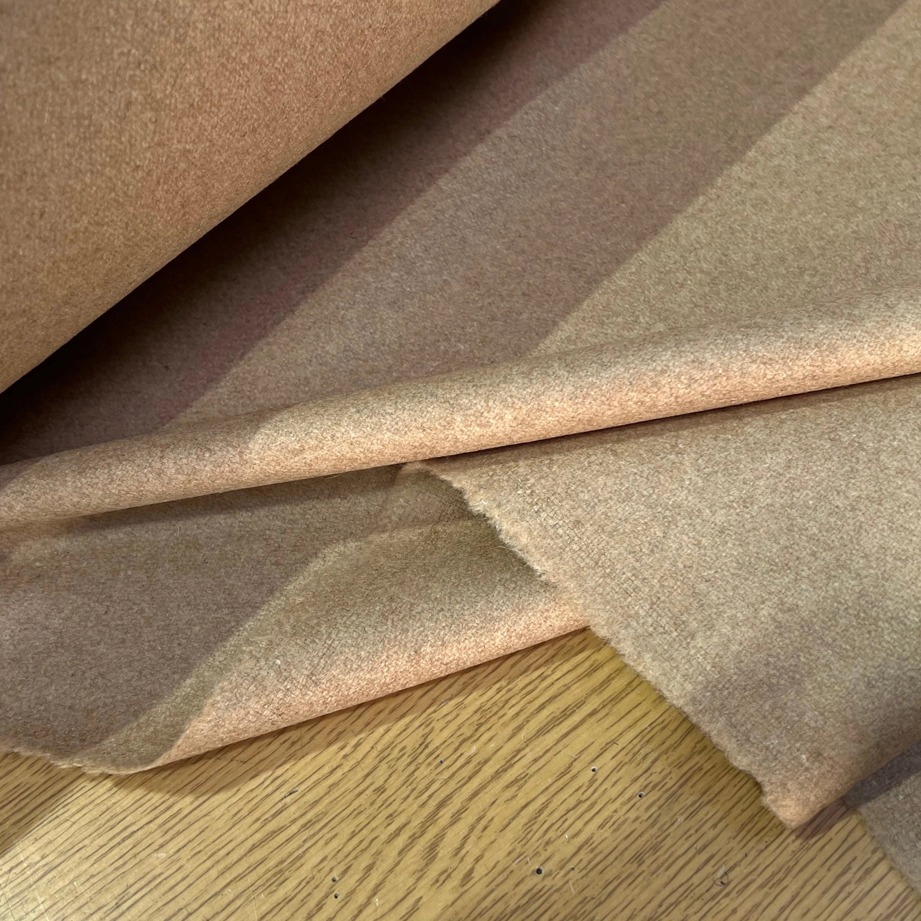 CABAN DE LAINE BEIGE CHAMOIS - My Little Coupon