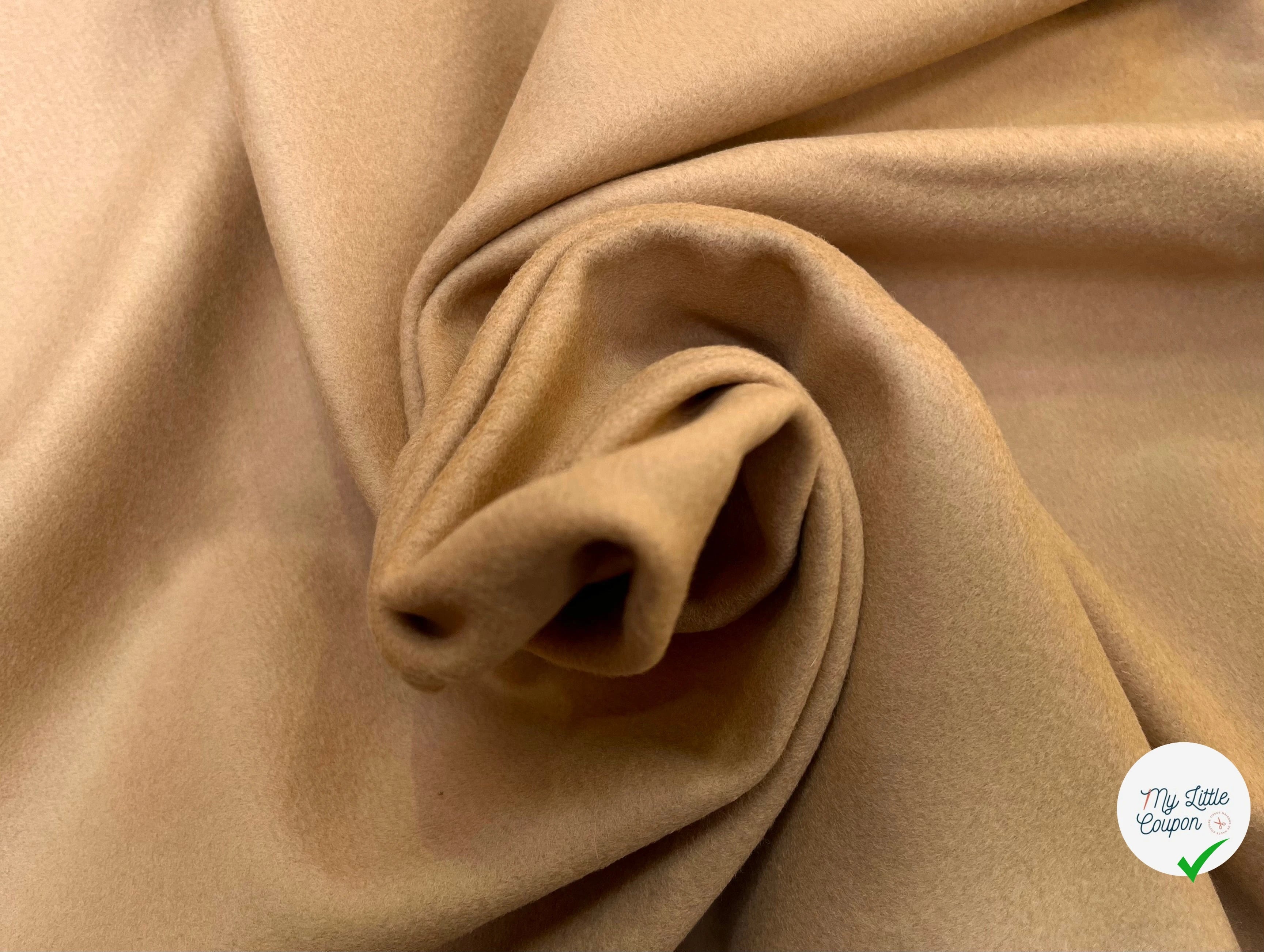 CABAN DE LAINE BEIGE - My Little Coupon