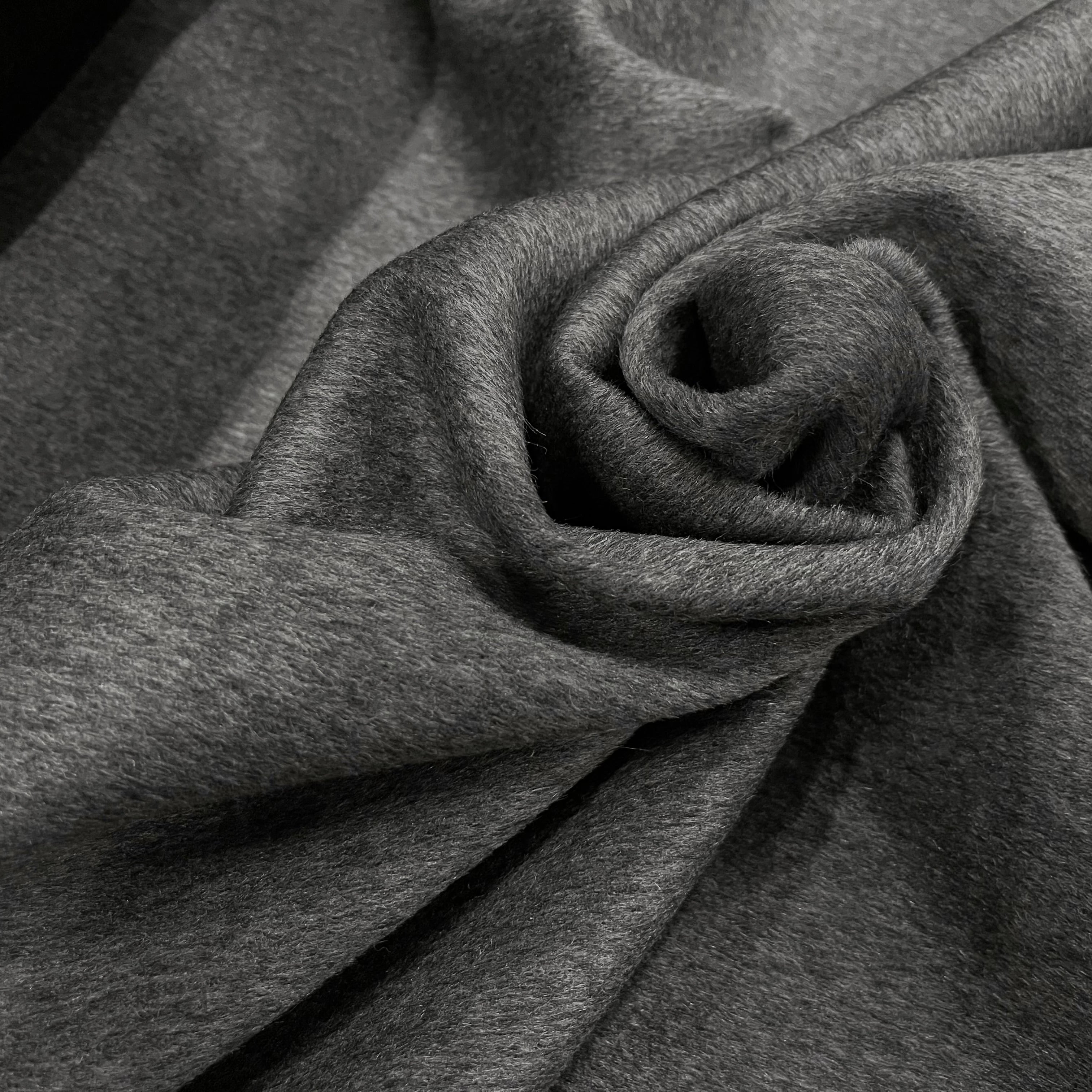 CABAN DE LAINE CACHEMIRE FACE NOIR ET FACE GRIS - My Little Coupon