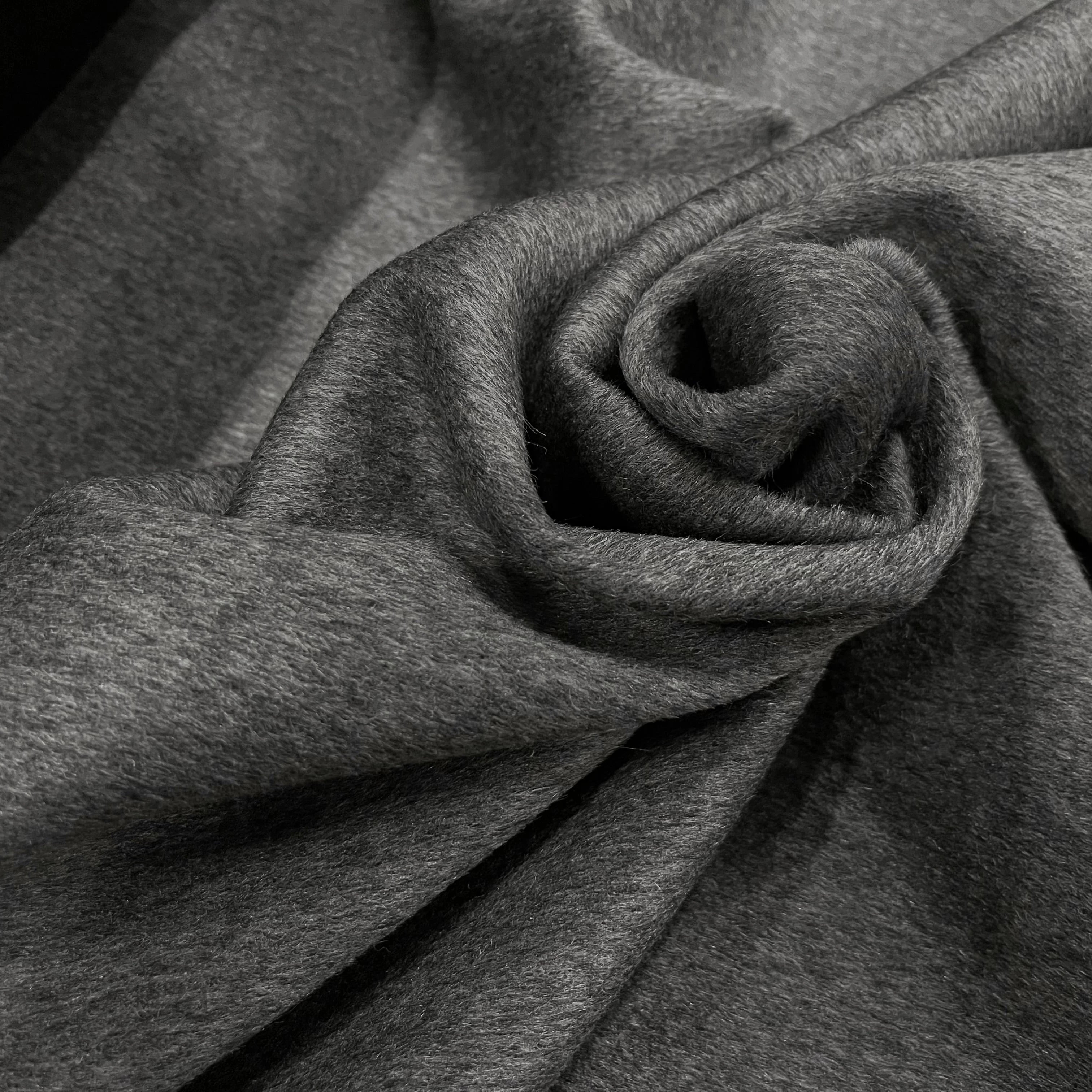 CABAN DE LAINE CACHEMIRE FACE NOIR ET FACE GRIS - My Little Coupon