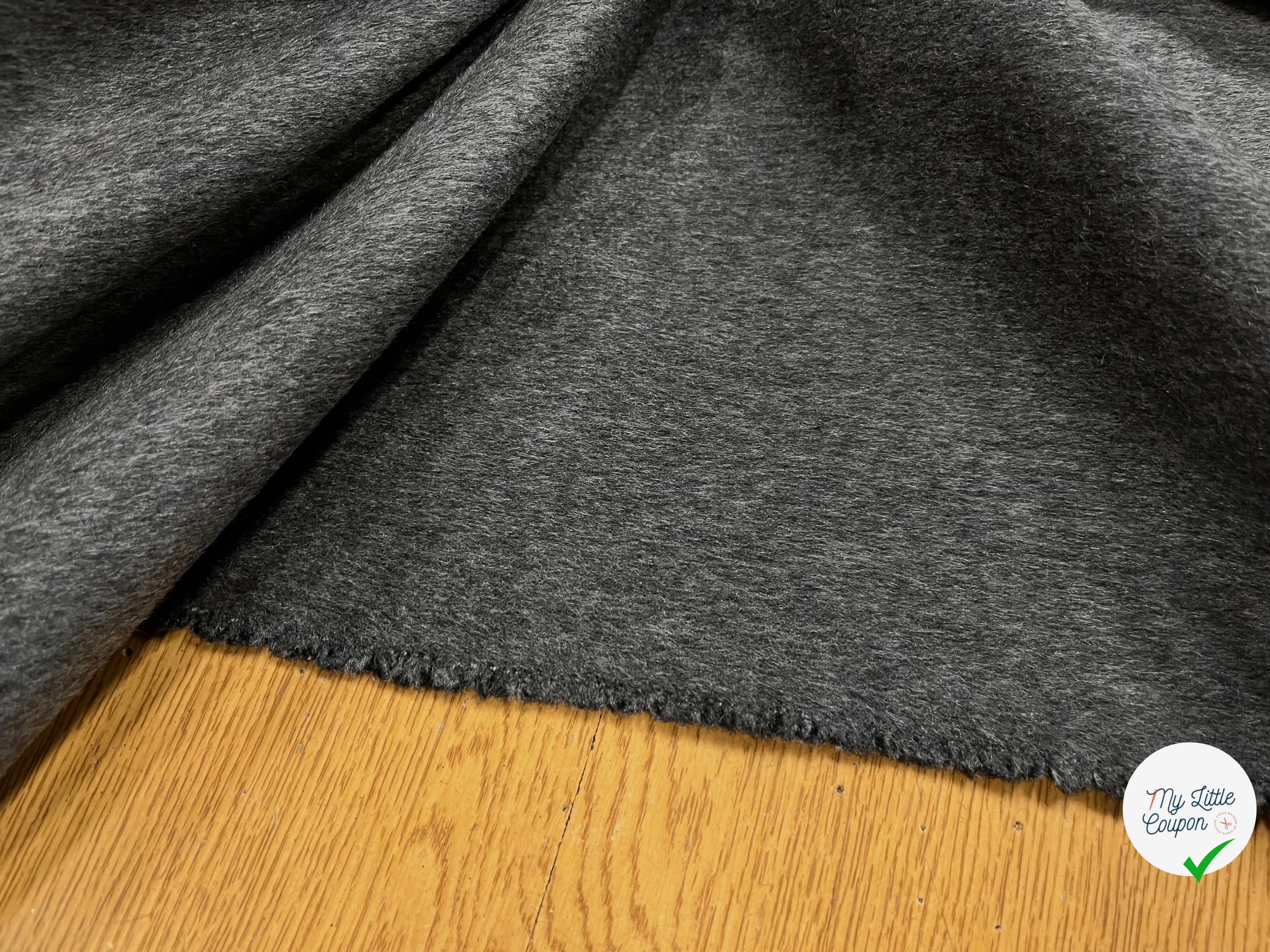 CABAN DE LAINE CACHEMIRE FACE NOIR ET FACE GRIS - My Little Coupon