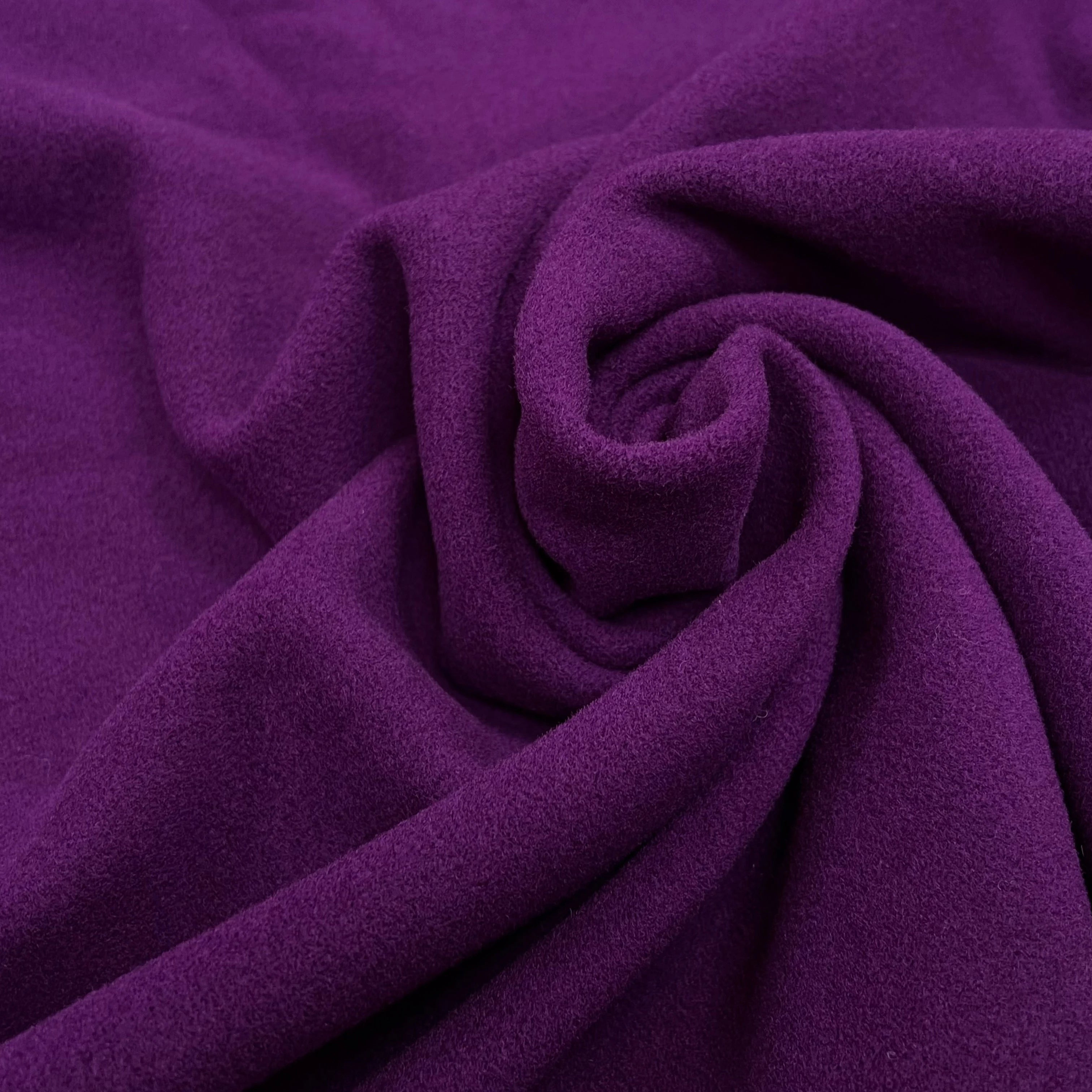 CABAN DE LAINE CHIC VIOLET 100% LAINE 150CM - My Little Coupon