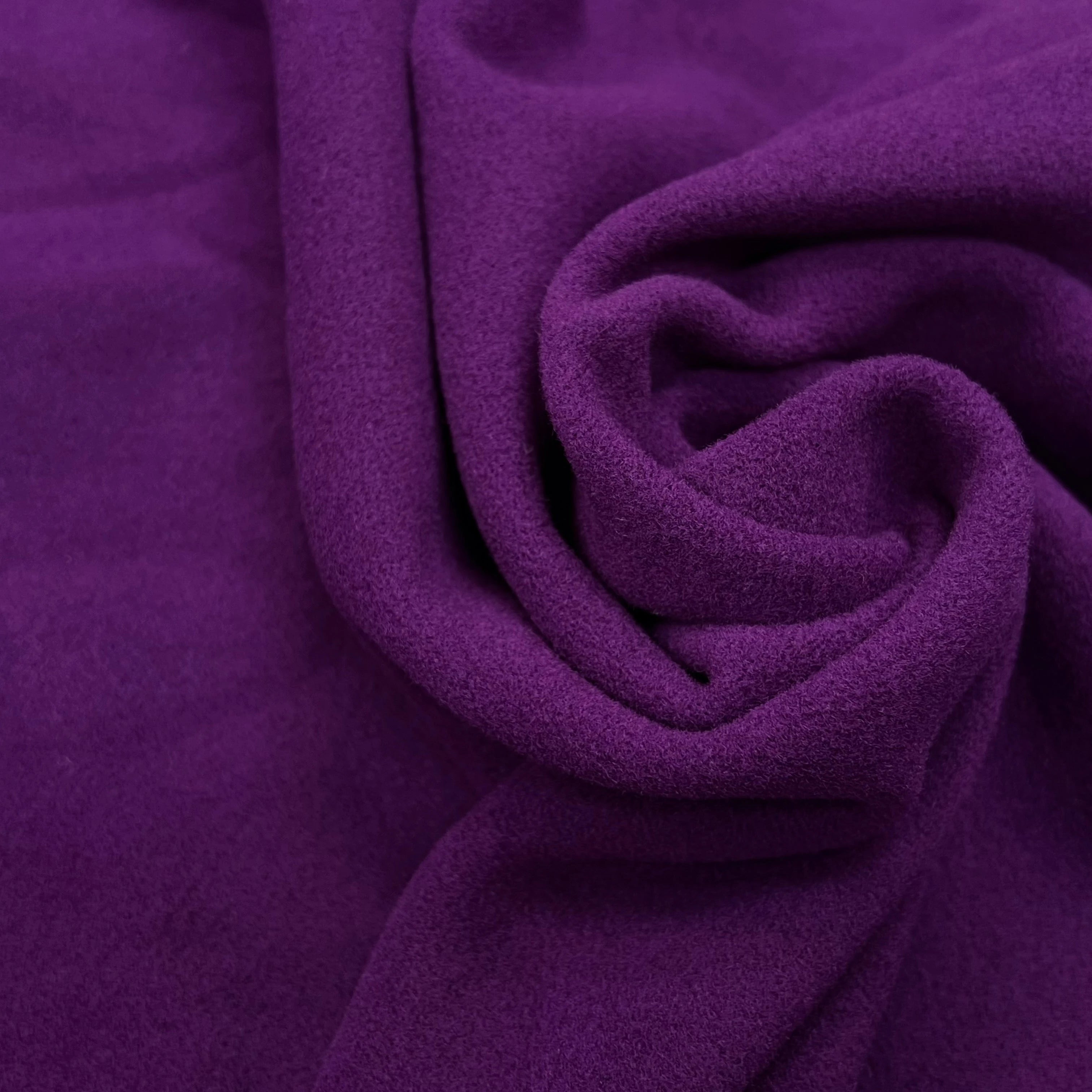 CABAN DE LAINE CHIC VIOLET 100% LAINE 150CM - My Little Coupon