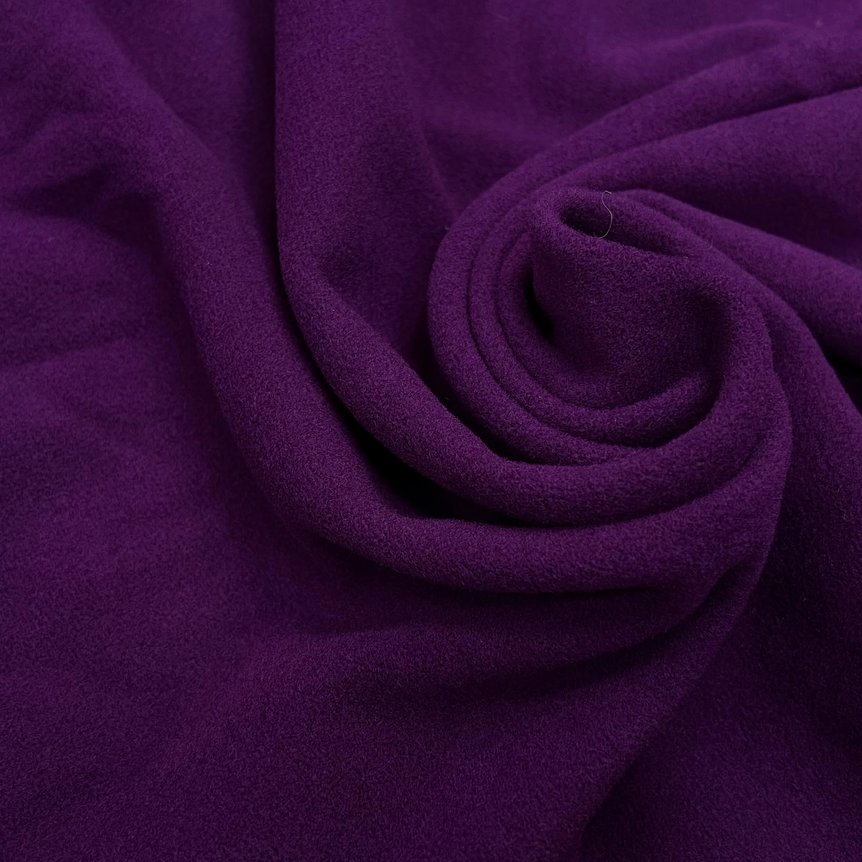 CABAN DE LAINE CHIC VIOLET 100% LAINE 150CM - My Little Coupon