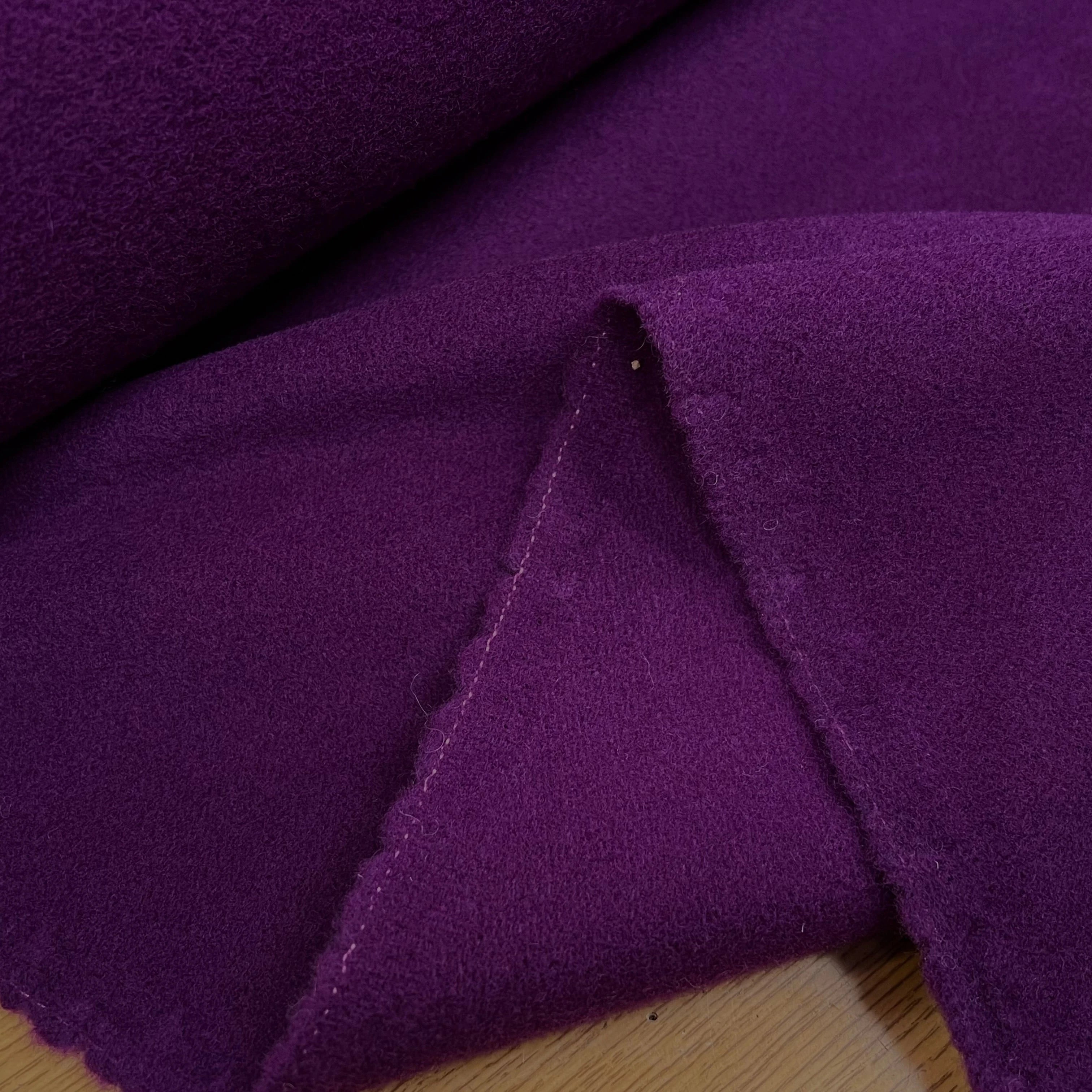 CABAN DE LAINE CHIC VIOLET 100% LAINE 150CM - My Little Coupon