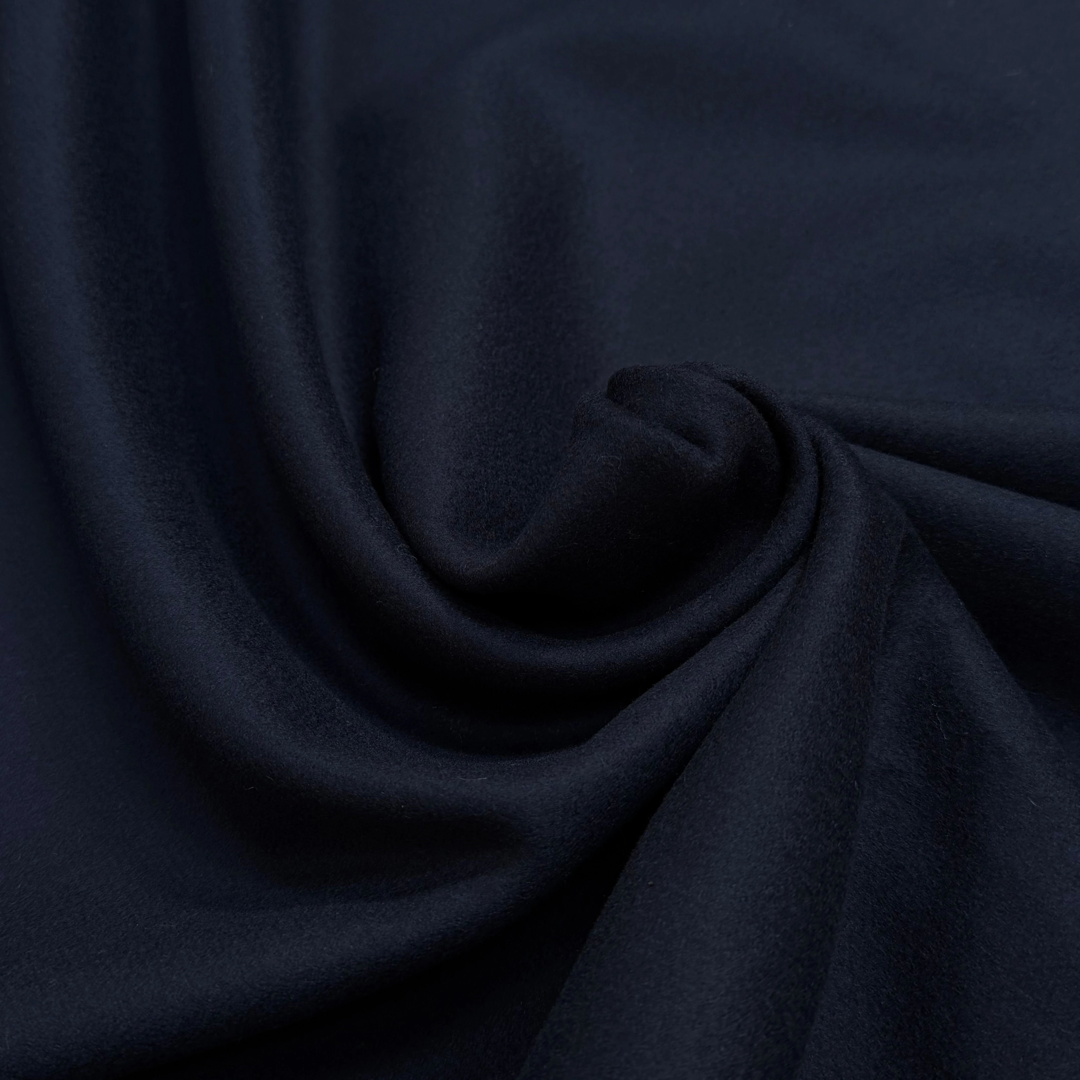 CABAN DE LAINE DOUX BLEU MARINE - My Little Coupon