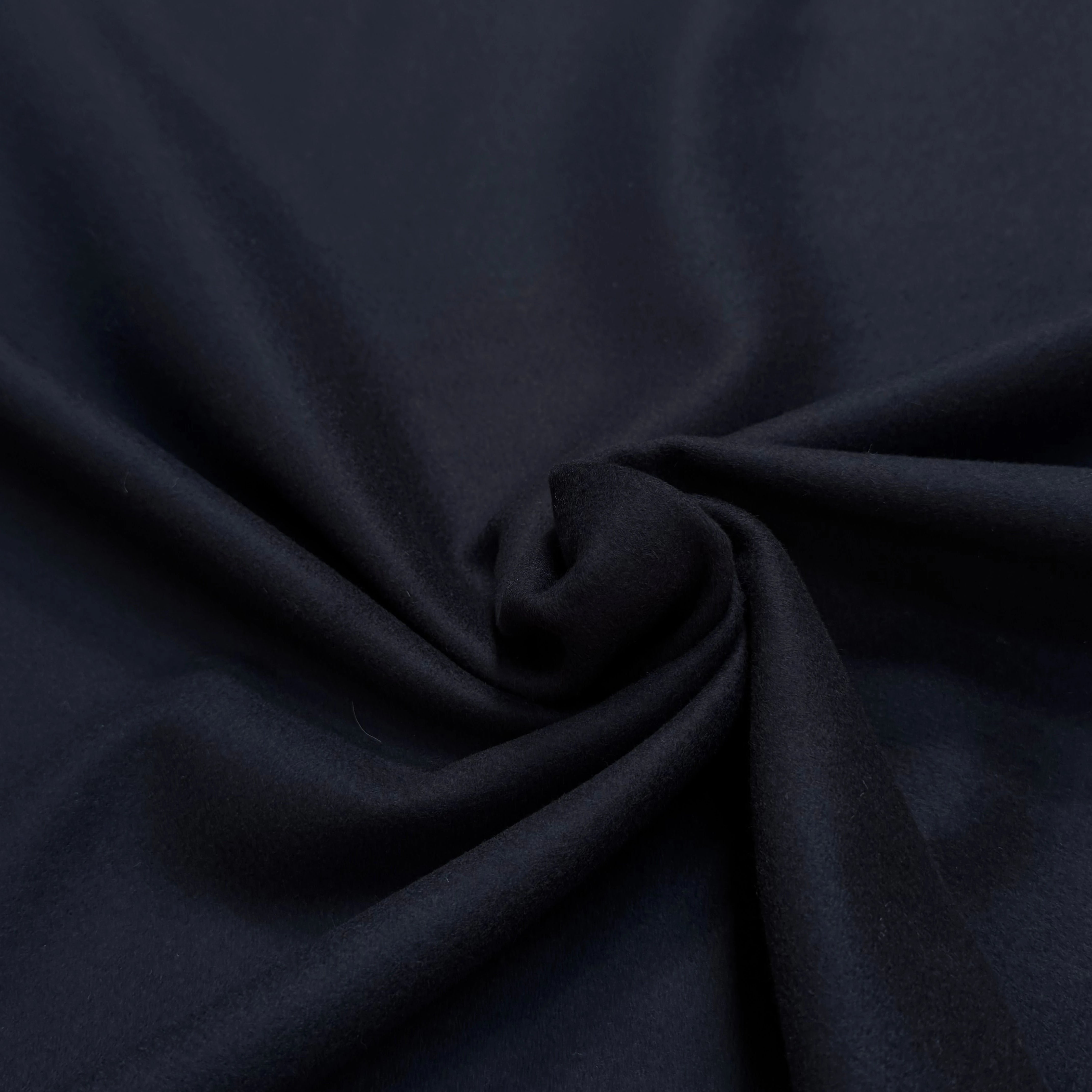 CABAN DE LAINE DOUX BLEU MARINE - My Little Coupon