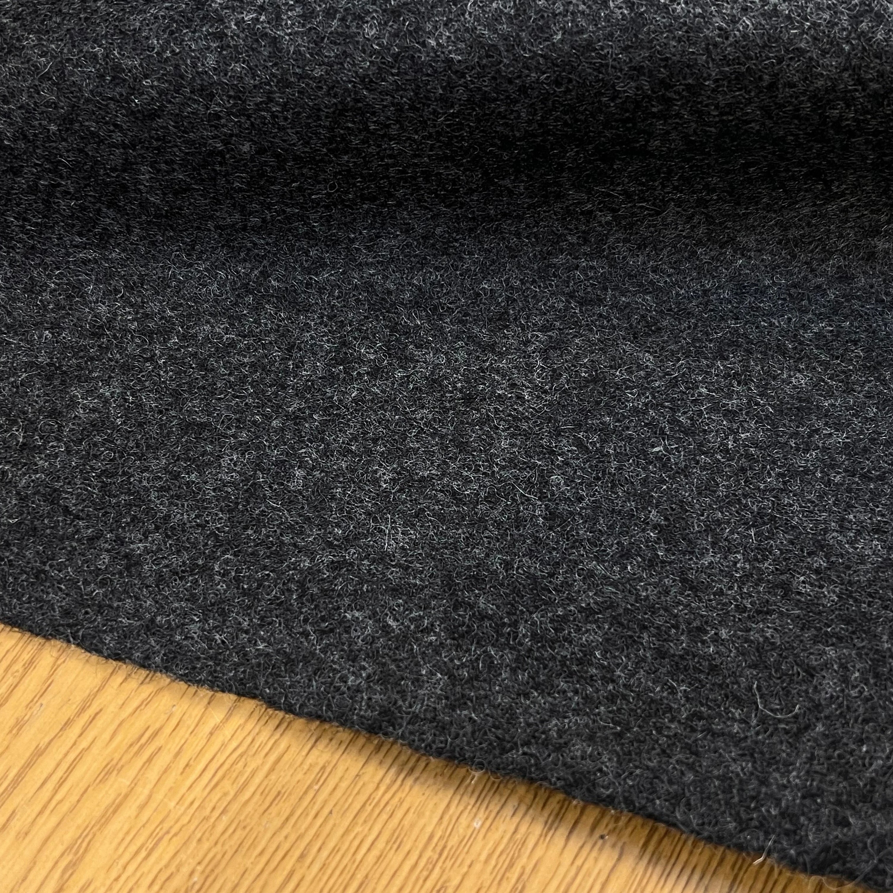 CABAN DE LAINE GRIS CHINÉ 100% LAINE FABRICATION FRANÇAISE - My Little Coupon