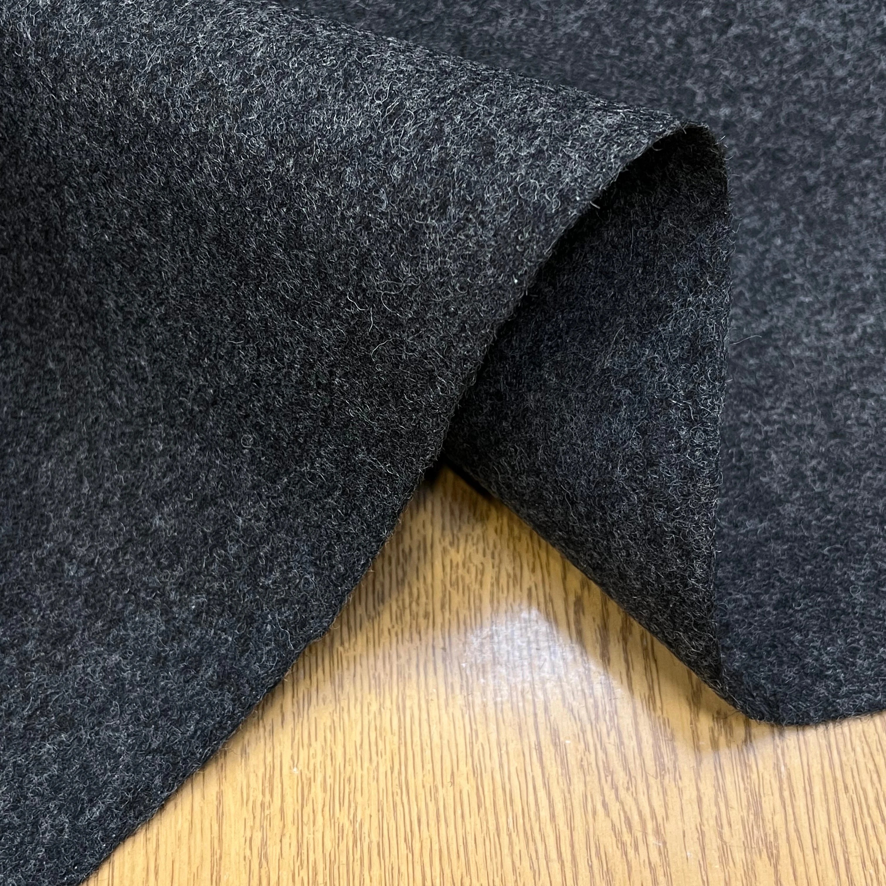 CABAN DE LAINE GRIS CHINÉ 100% LAINE FABRICATION FRANÇAISE - My Little Coupon