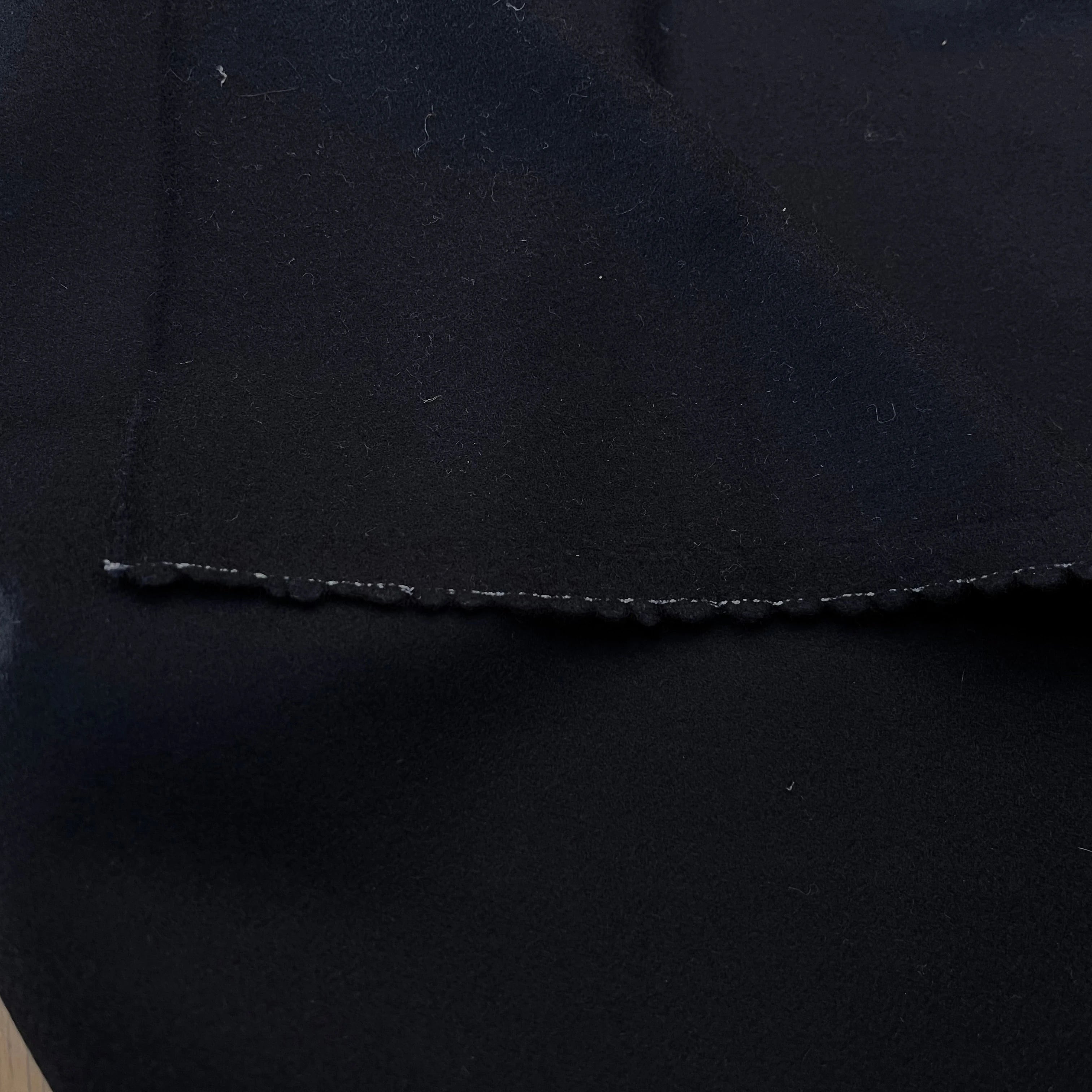 CABAN DE LAINE NAVY 100% LAINE - My Little Coupon