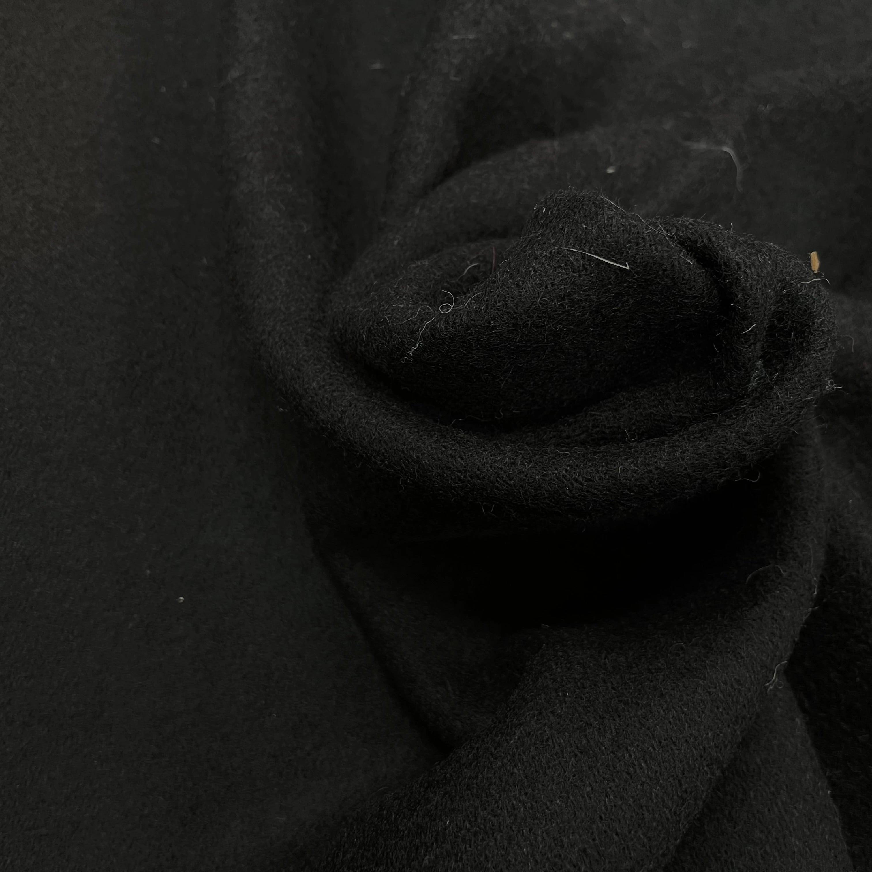 CABAN DE LAINE NOIR 155CM - My Little Coupon