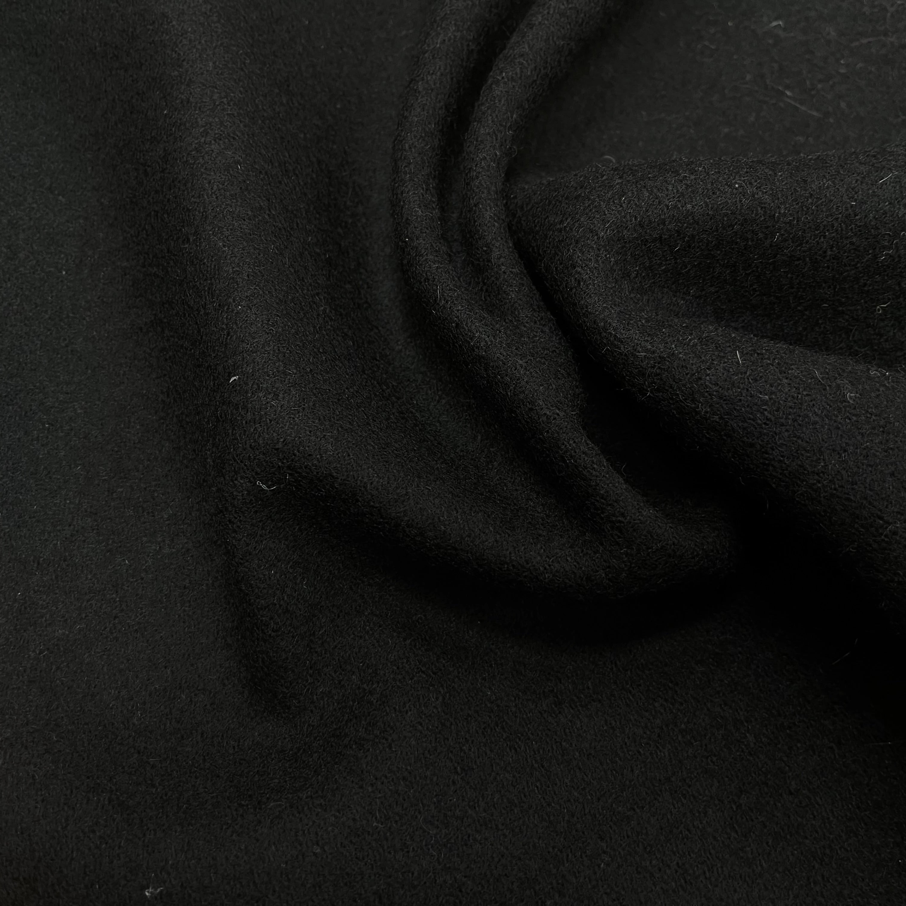 CABAN DE LAINE NOIR 155CM - My Little Coupon