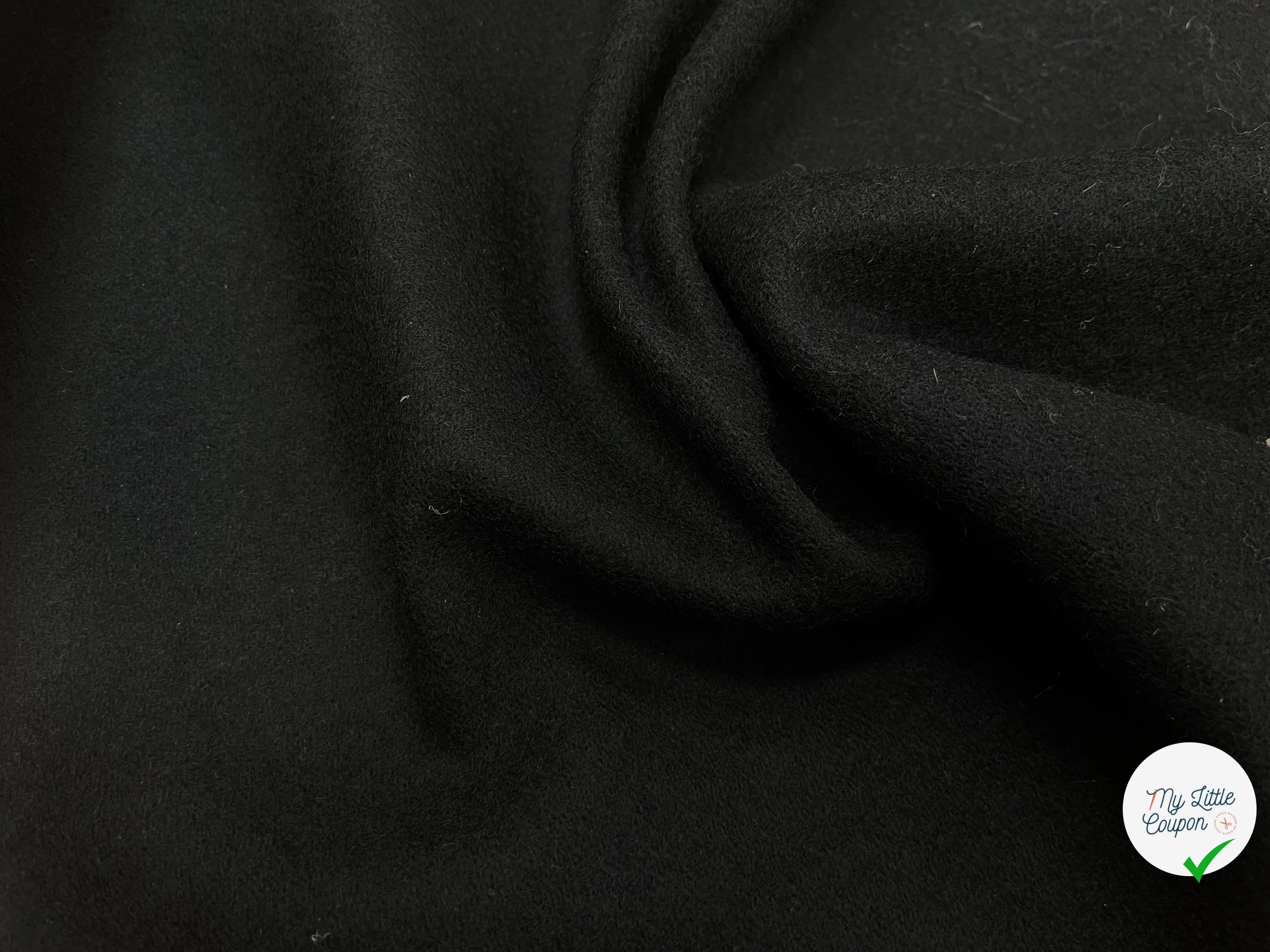 CABAN DE LAINE NOIR 155CM - My Little Coupon