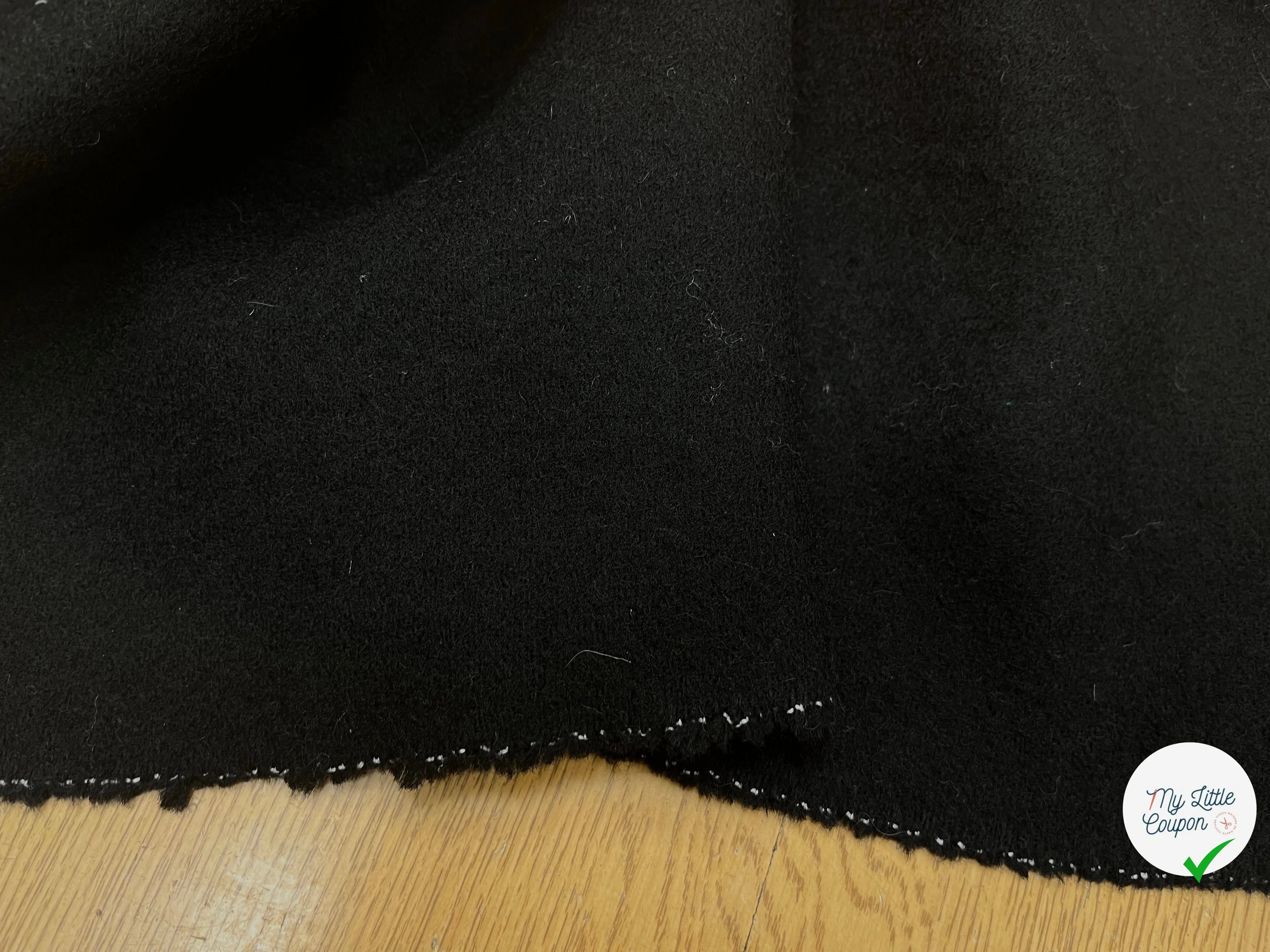 CABAN DE LAINE NOIR 155CM - My Little Coupon