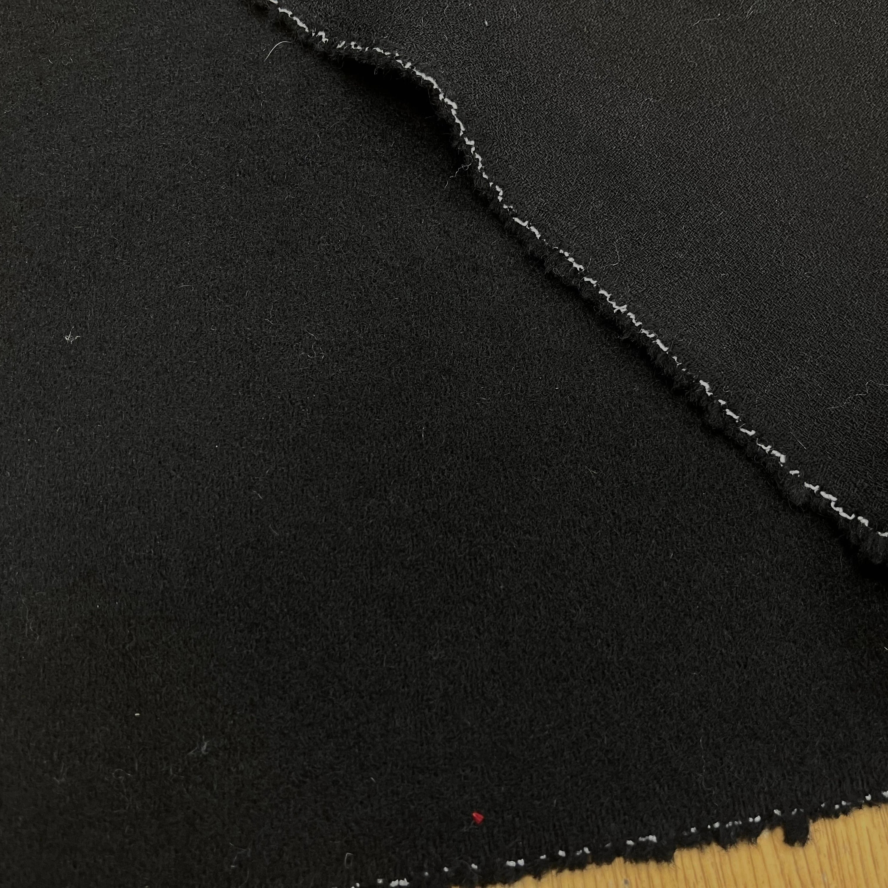 CABAN DE LAINE NOIR 155CM - My Little Coupon