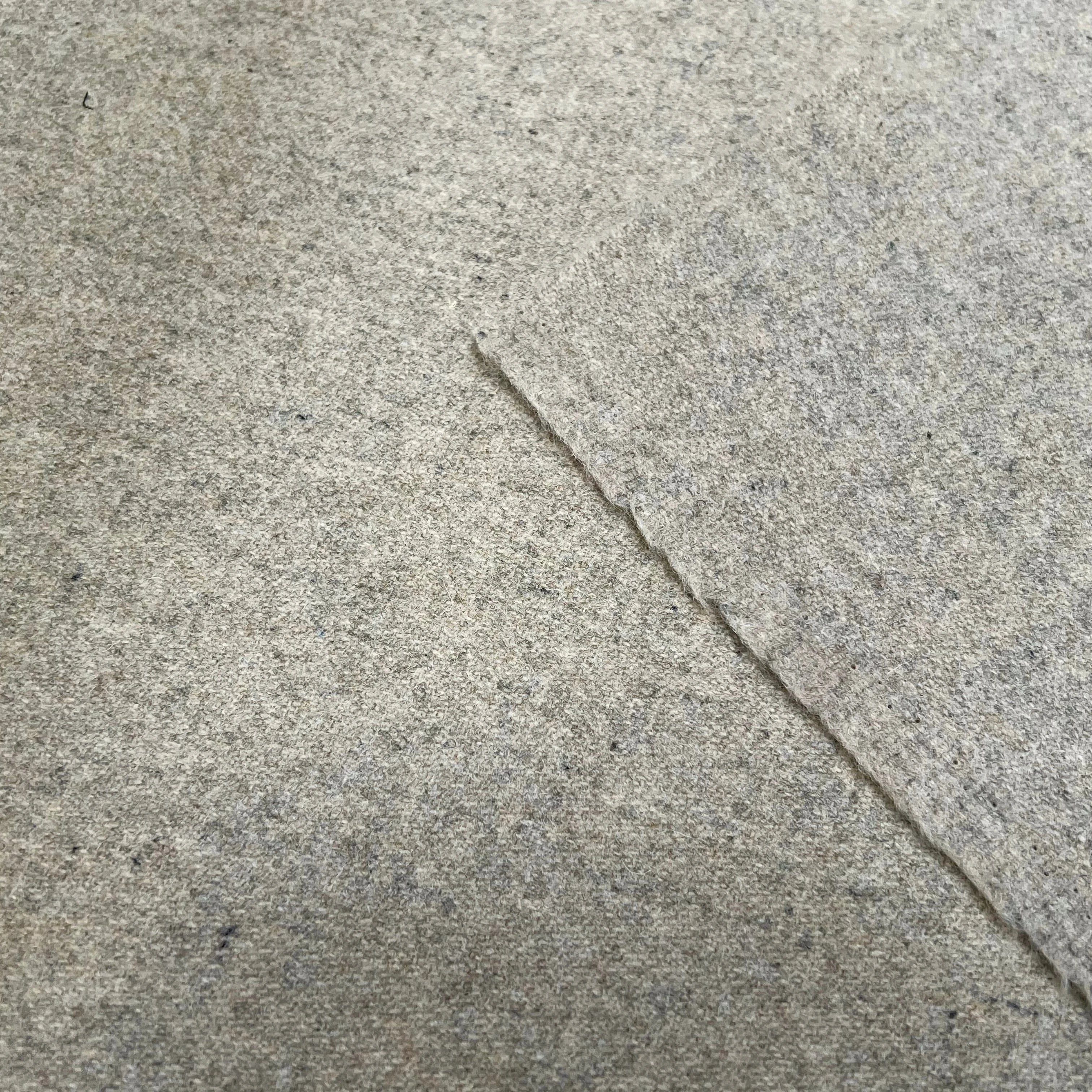 CABAN DE LAINE SABLE CHINÉ 100% LAINE FABRICATION FRAÇAISE - My Little Coupon