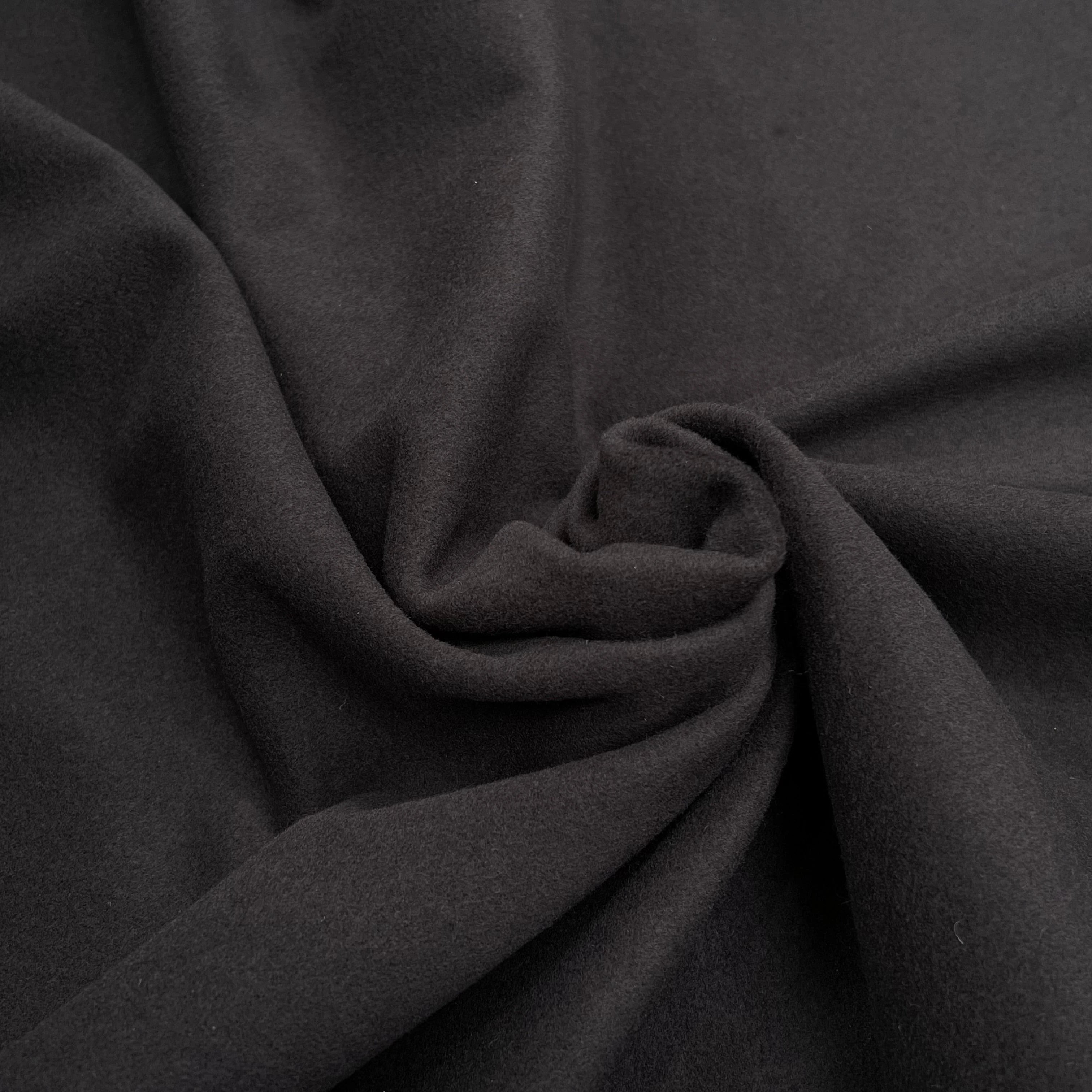 CABAN DE LAINE VIERGE MARRON 15% CACHEMIRE - My Little Coupon