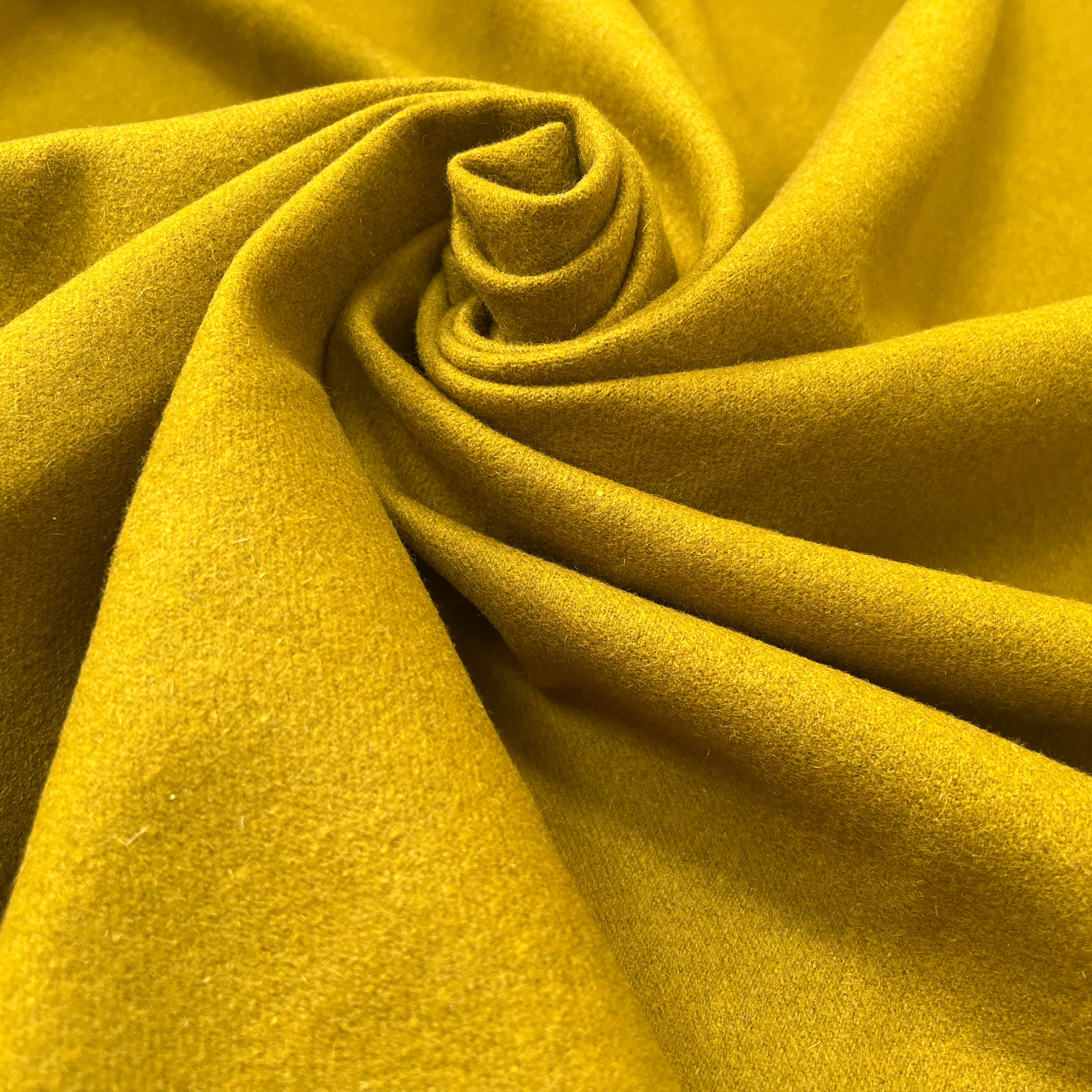 CABAN MOUTARDE BI FACE KHAKI 80% LAINE VIERGE - My Little Coupon